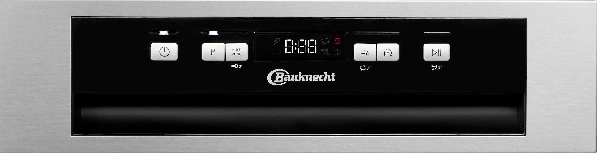 BAUKNECHT teilintegrierbarer Geschirrspüler »BK4PC11BS7A0«, 11 Maßgedecke, ActiveDry