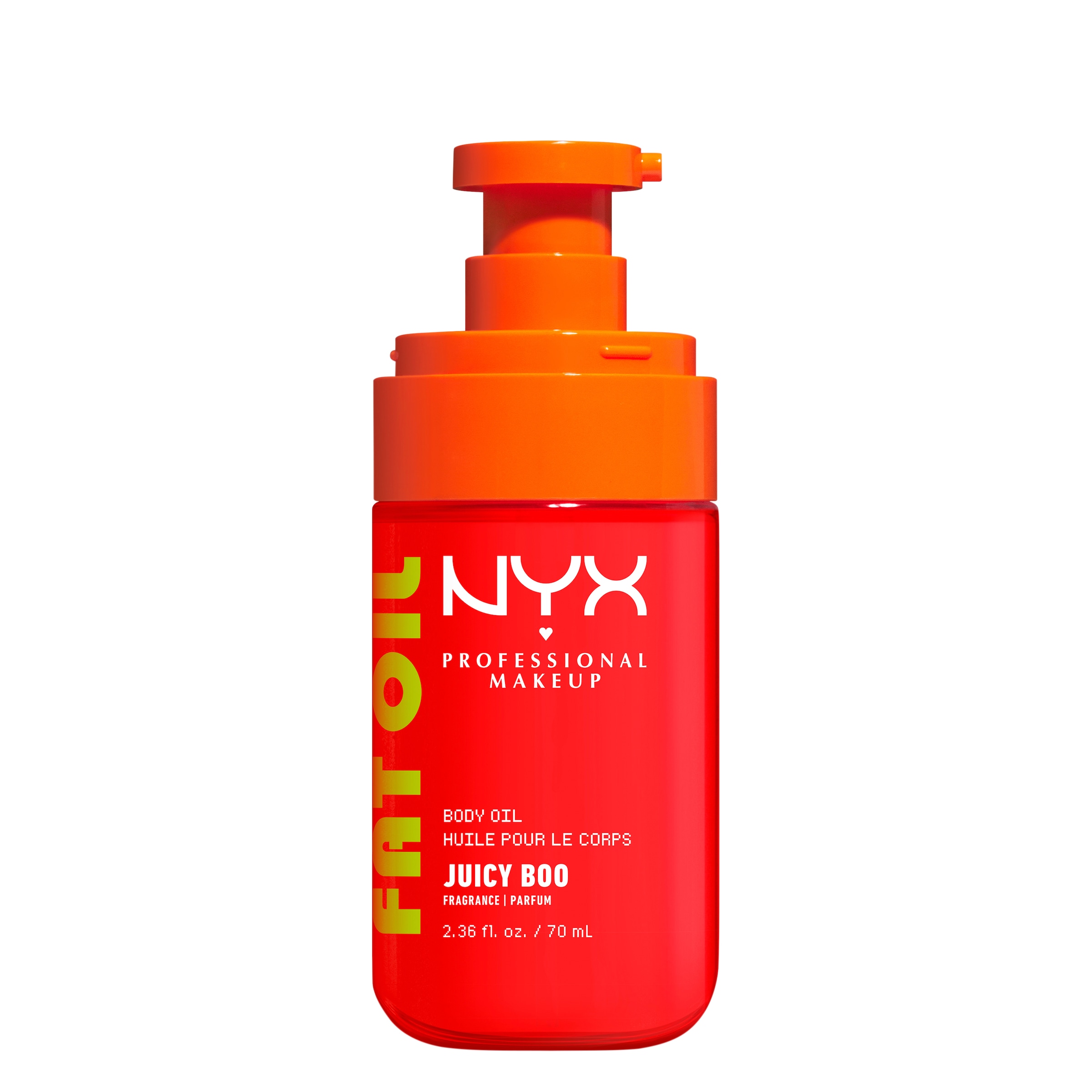 NYX PROFESSIONAL MAKEUP Körperöl »FAT OIL BODY OIL JUICY BOO« für strahlenden Glow am Körper