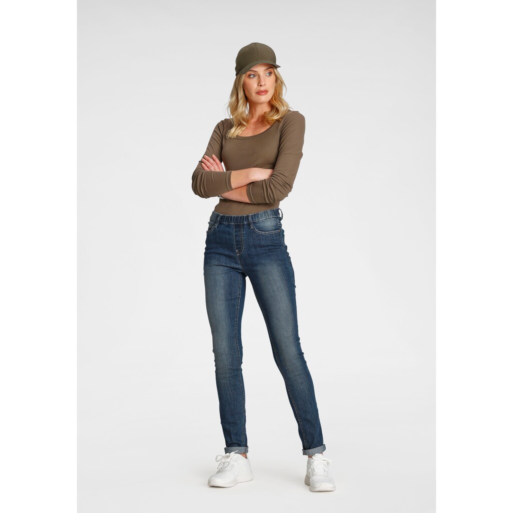 Flashlights Jeansjeggings, (Packung, 2er-Pack), High Waist