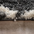 Paco Home Hochflor-Teppich »Kalmar 441«, rechteckig, 40 mm Höhe, Scandi Design, Rauten Muster, weich & kuschelig, ideal im Wohnzimmer & Schlafzimmer