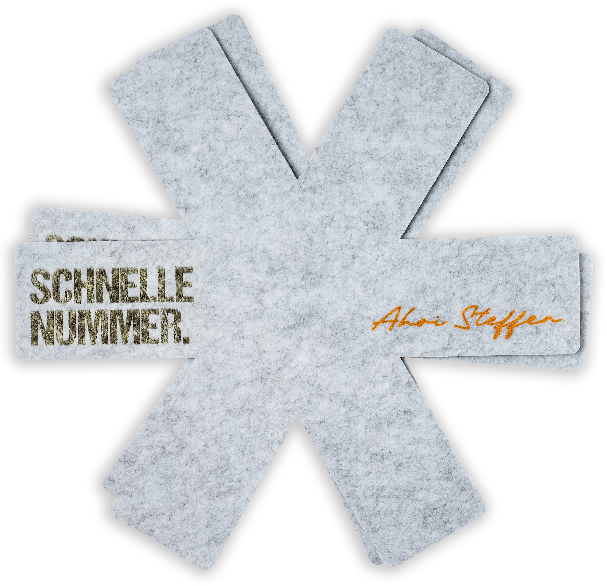 Hensslers Pfannenschoner 100% Baumwolle in grau