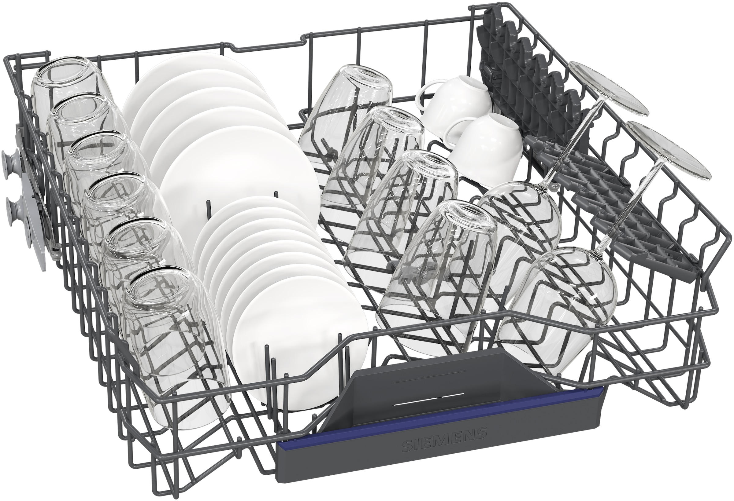 SIEMENS Unterbaugeschirrspüler iQ500 »SN15EC06CS« 14 tlg. Maßgedecke