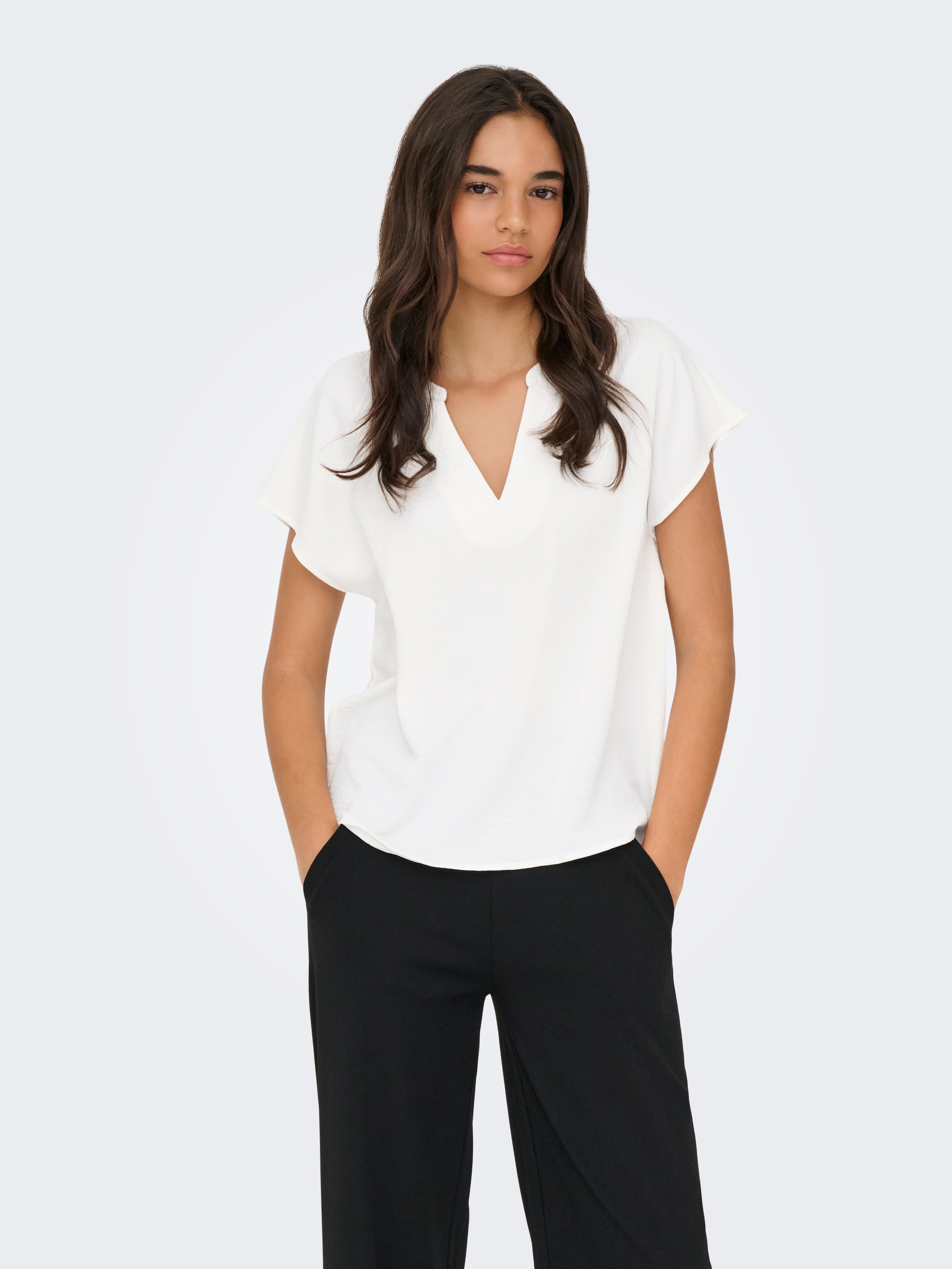 JDY Shirtbluse »JDYLION S/S TOP WVN NOOS«