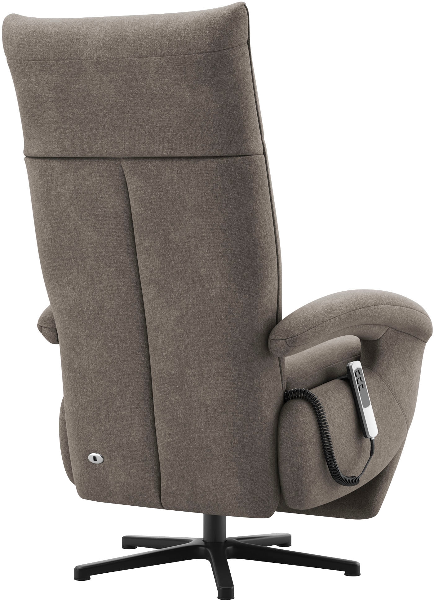 sit&more TV-Sessel »Zoe, inkl. Kopfteilverstellung & 360° Drehfunktion«, wahlweise mit 2 Motoren, Akku & Aufstehhilfe