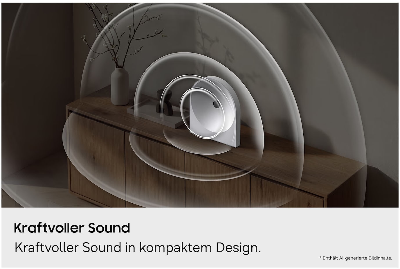 Samsung Bluetooth-Speaker »Music Studio 5 LS51H« 2.0 (Bluetooth | WLAN (WiFi) Bassregelung | Lautstärkeregelung | Nacht Modus | Pairing 70 W) Dolby Atmos, Bouroullec Dot Design, Stereo 24 Bit/96 kHz, AirPlay
