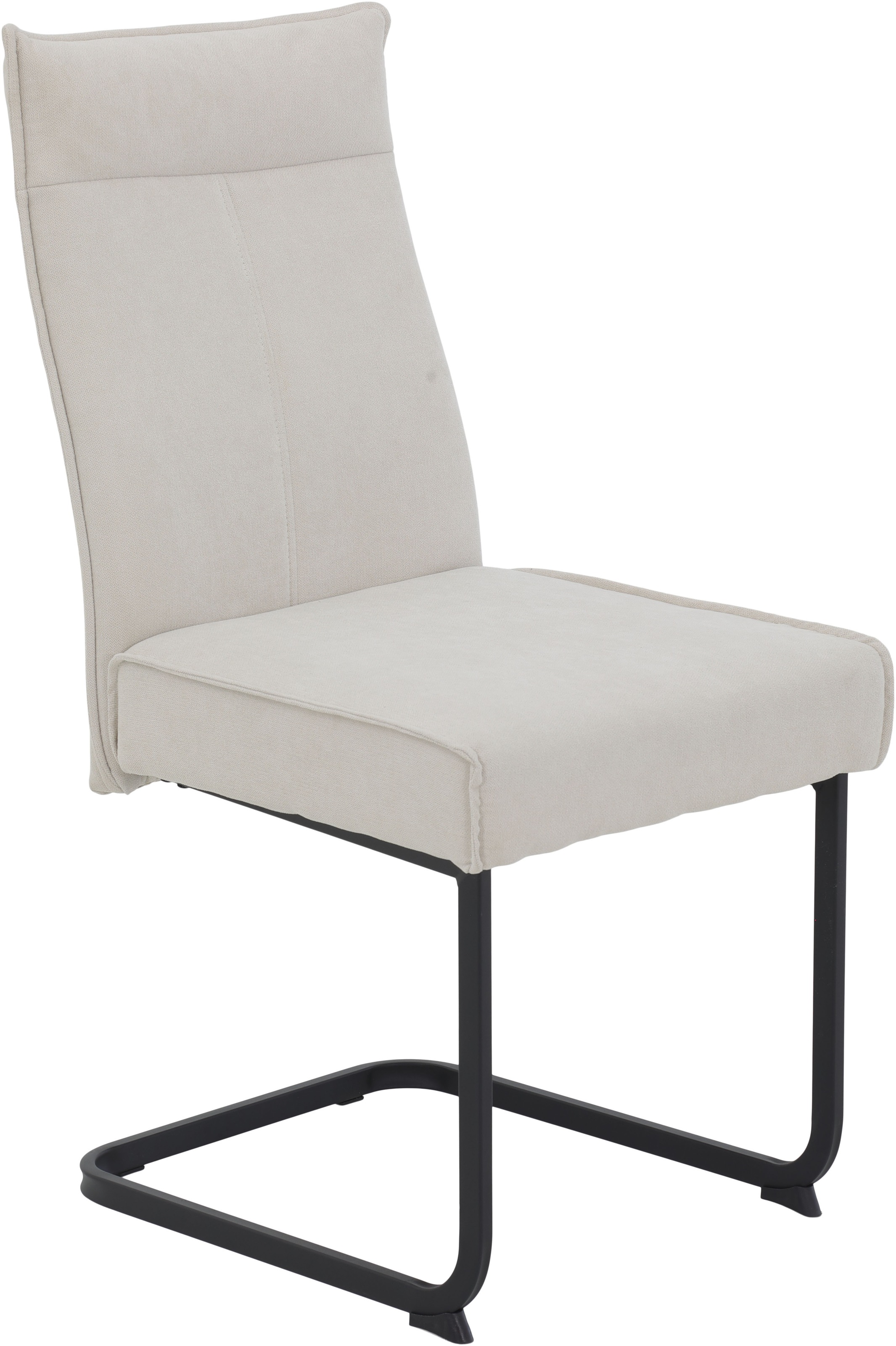 HELA Freischwinger »KAREN Esszimmerstuhl«, (Set), 4 St., XL-Breite, Komfortsitz, Federkern, Griff, 140kg belastbar