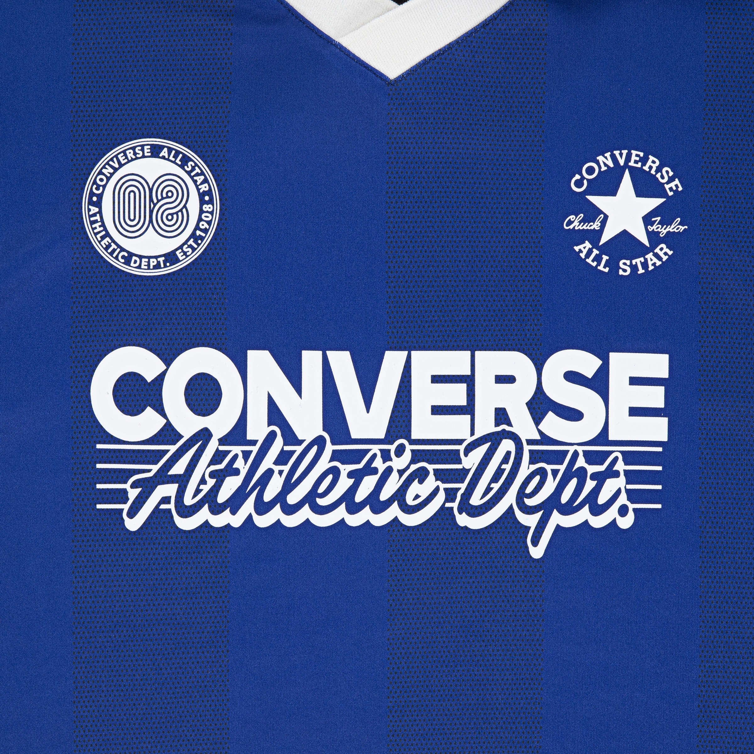 Converse Poloshirt »CNVB BLEACHER SOCIETY NOVELTY« 1 tlg. für Kinder und Jugendliche, sportlicher Stil, Rundhalsausschnitt