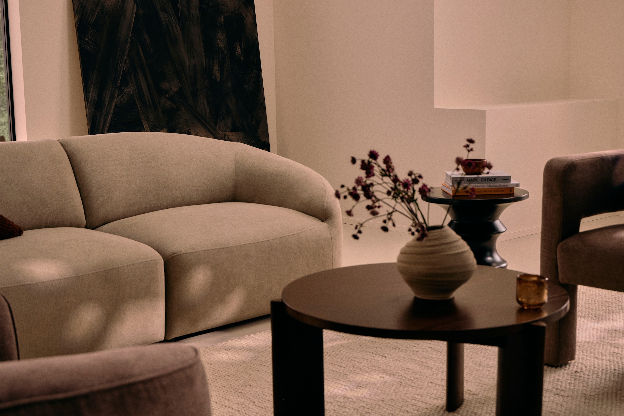 LeGer Home by Lena Gercke Couchtisch »Gelsa«, Vielseitig einsetzbar, gefertigt aus edlem Eschenholz, Breite 85 cm