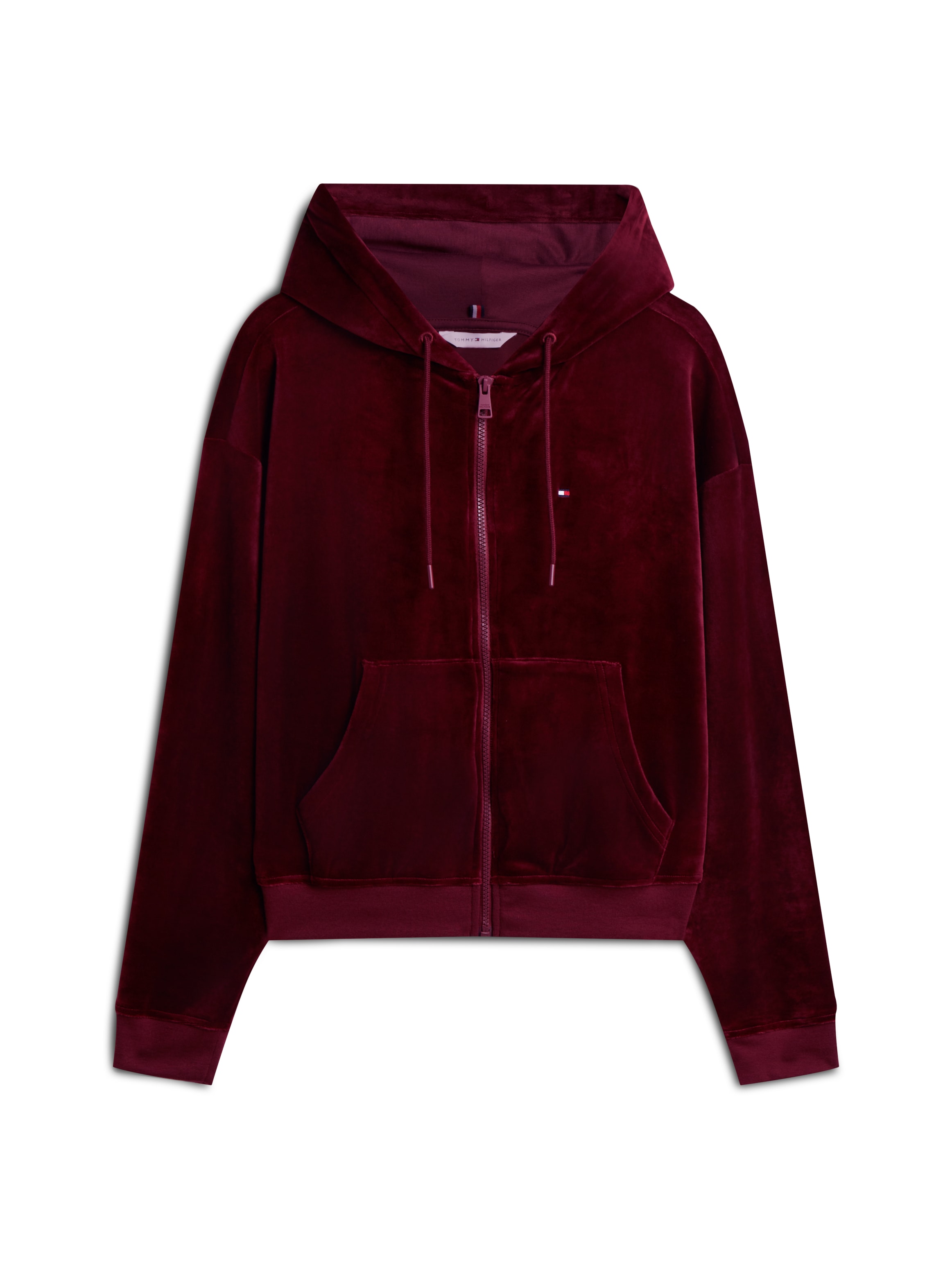 Tommy Hilfiger Kapuzensweatjacke »RWB TIPPING TRACK«