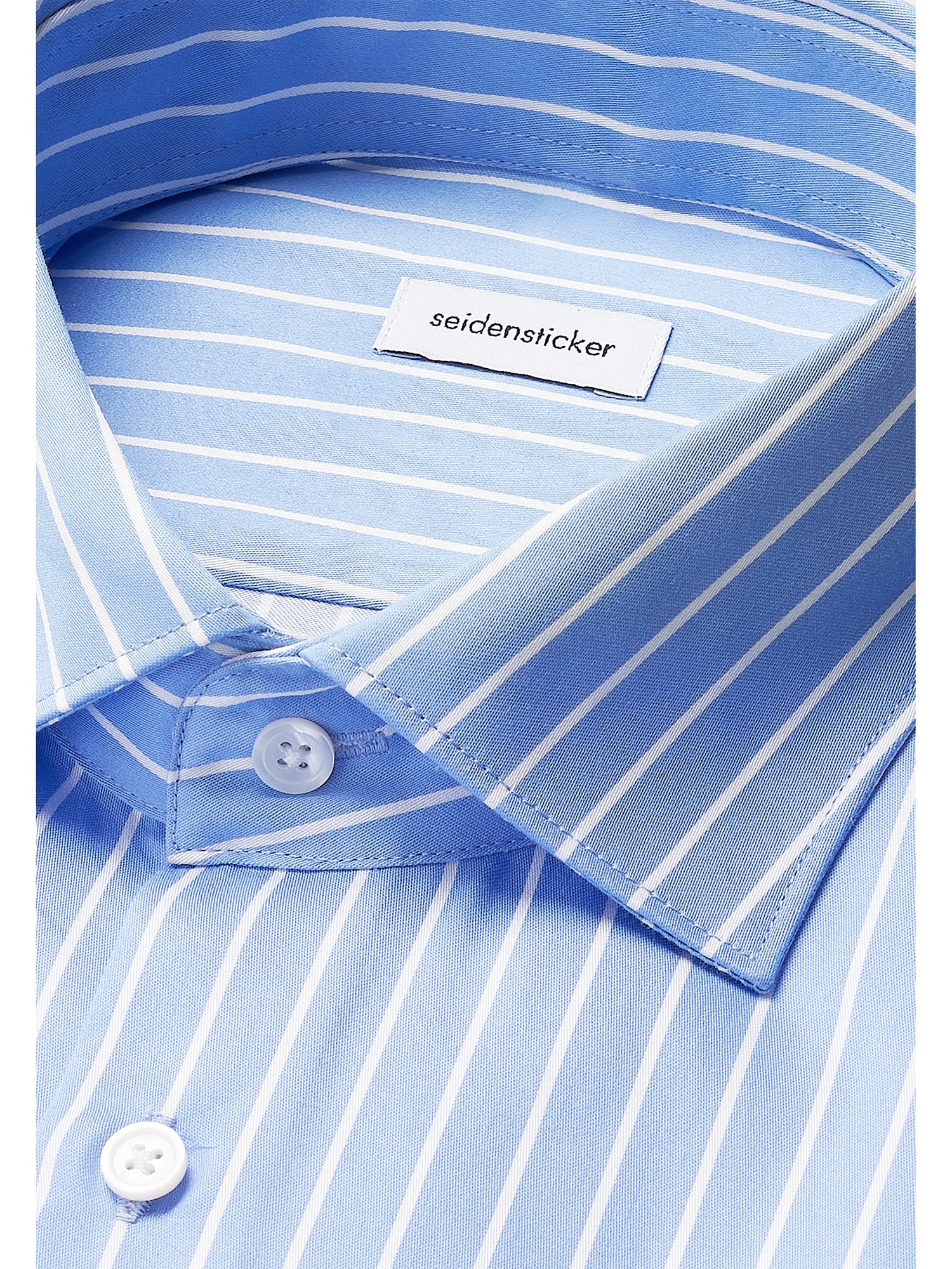 seidensticker Businesshemd »Schwarze Rose«, Regular 1/1 Kentkragen Gestreift