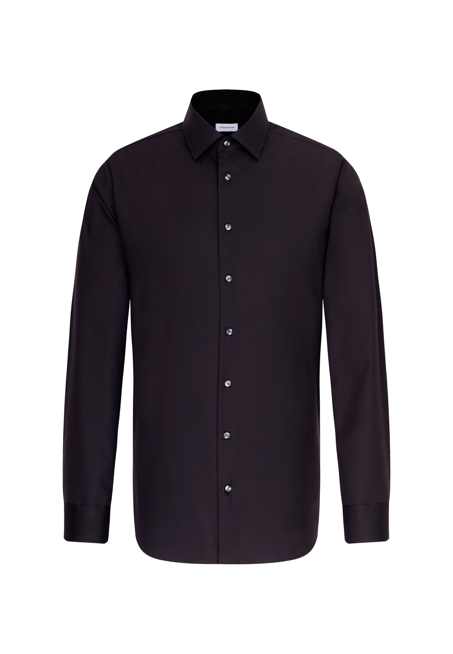 seidensticker Businesshemd »Schwarze Rose« Shaped 1/1 Kentkragen Uni