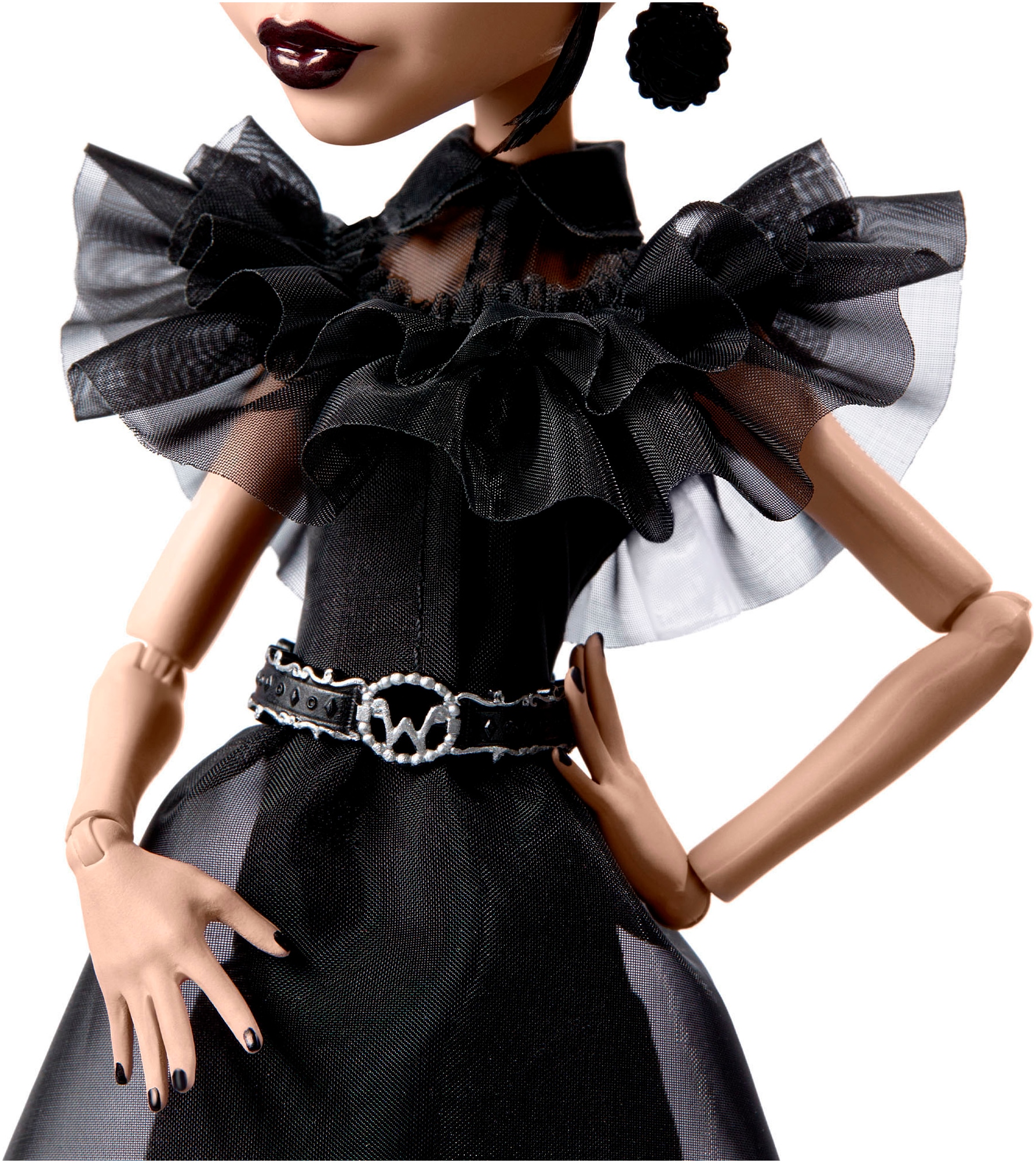MonsterHigh™ Anziehpuppe »Wednesday, Rave’N Wednesday in schwarzem Kleid«