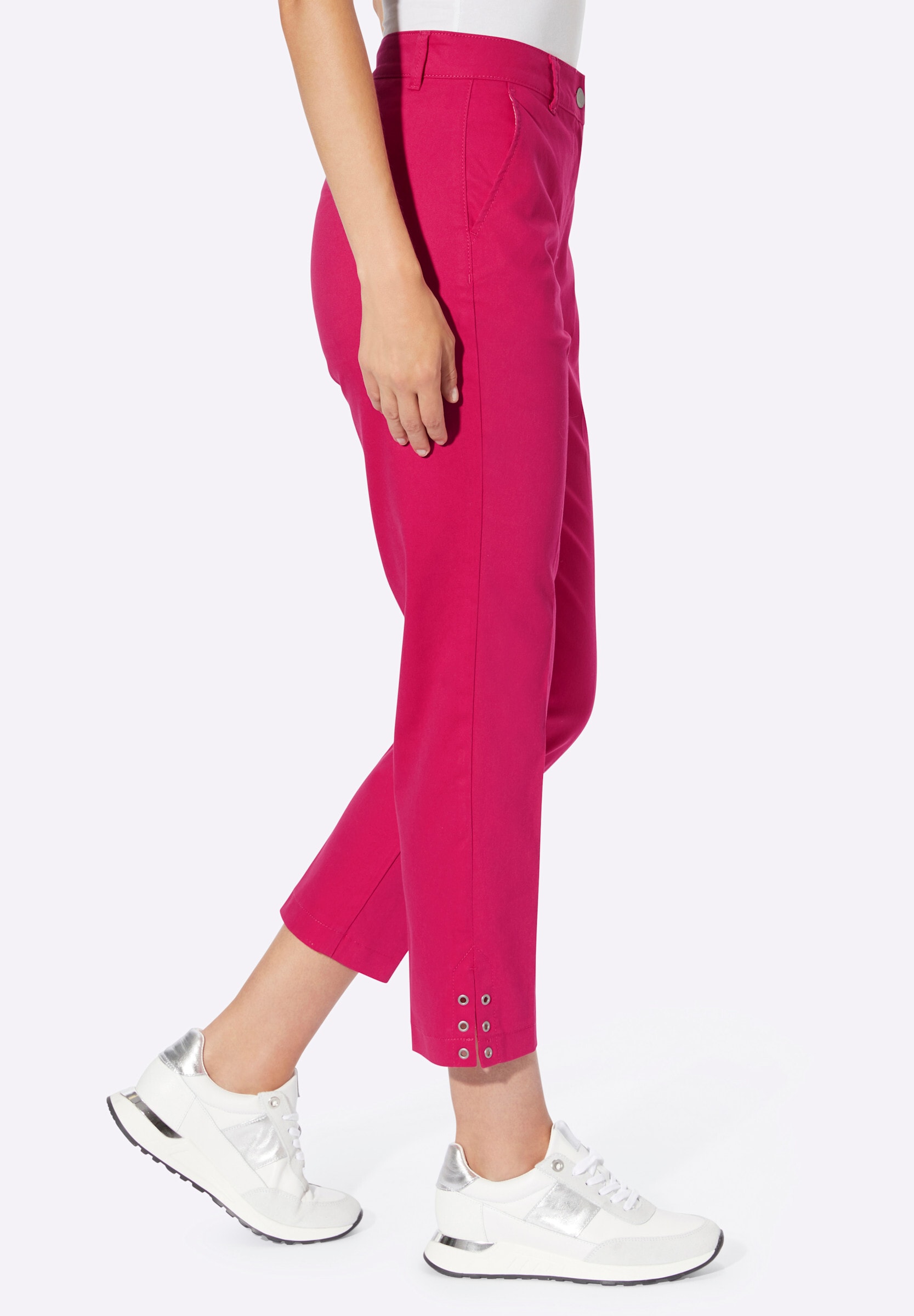 heine Röhrenhose »Hose 7/8-Hose mit Gürtelschlaufen«