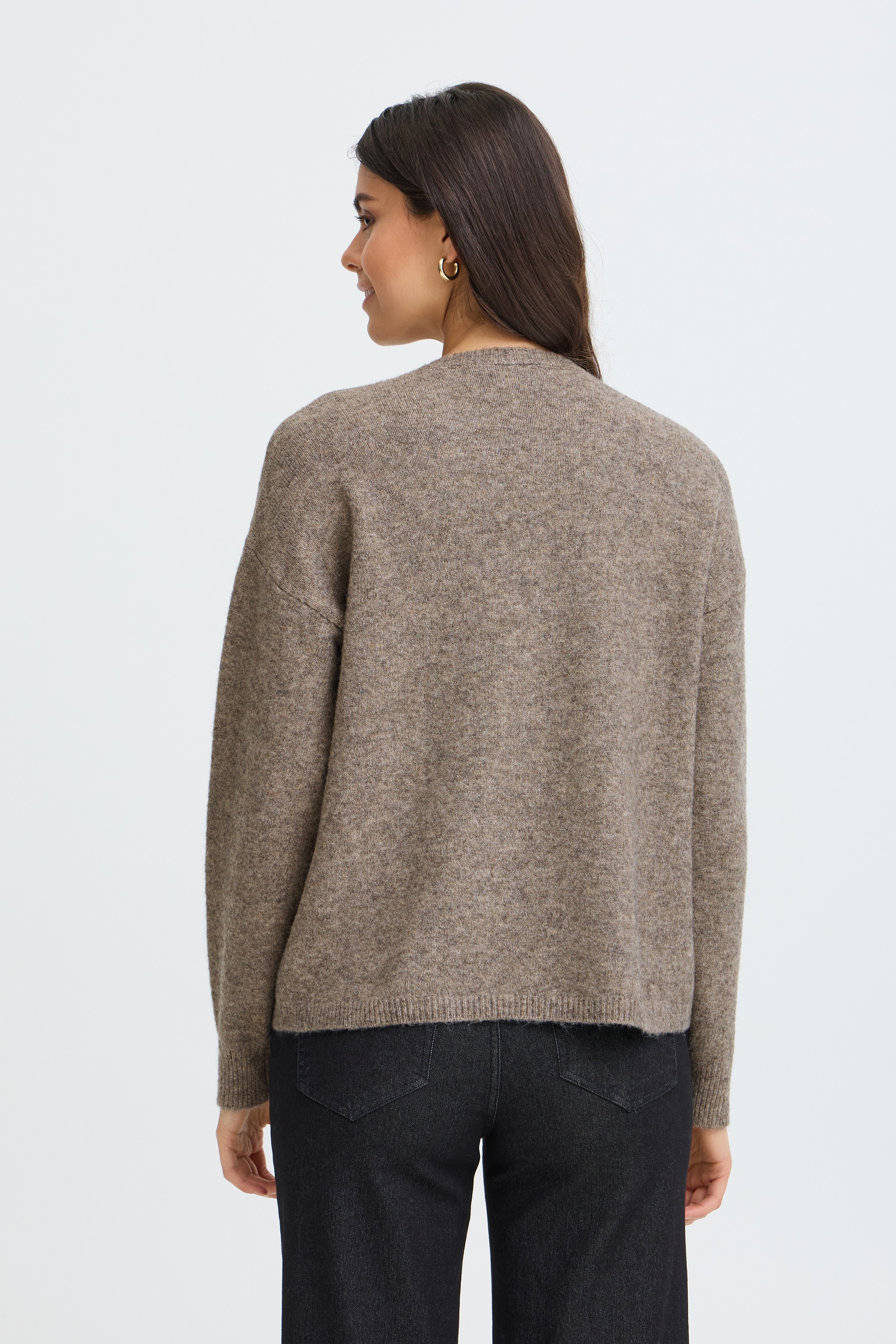 fransa Strickpullover »Damen Langarm FRELLEN«