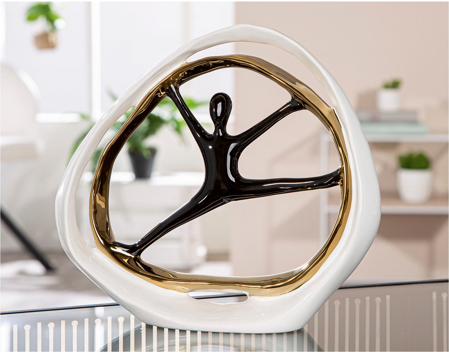 GILDE Dekoobjekt »Dekoobjekt Olymp weiß H. 25 cm«