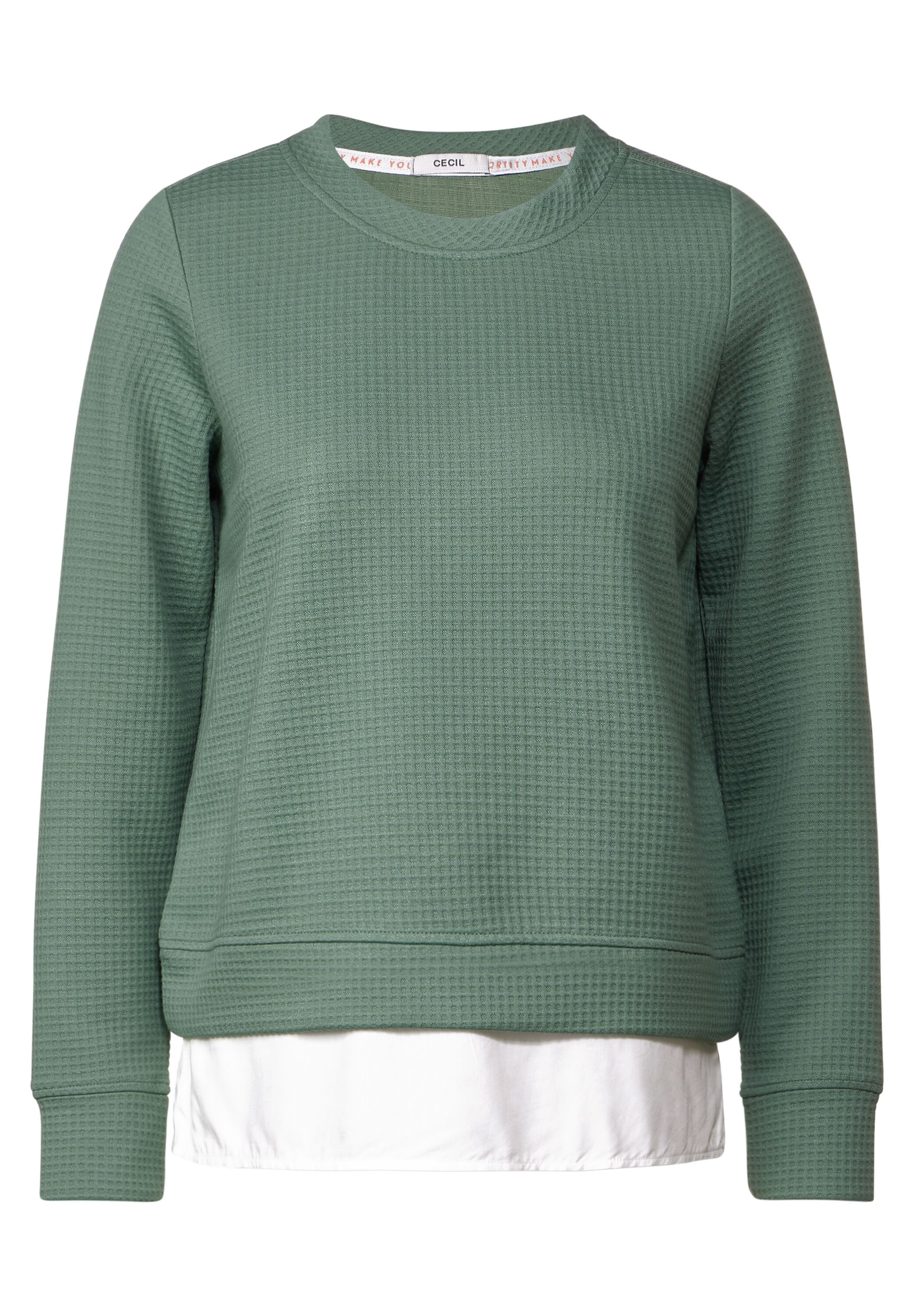 Cecil Sweatshirt, mit Rundhalsausschnitt