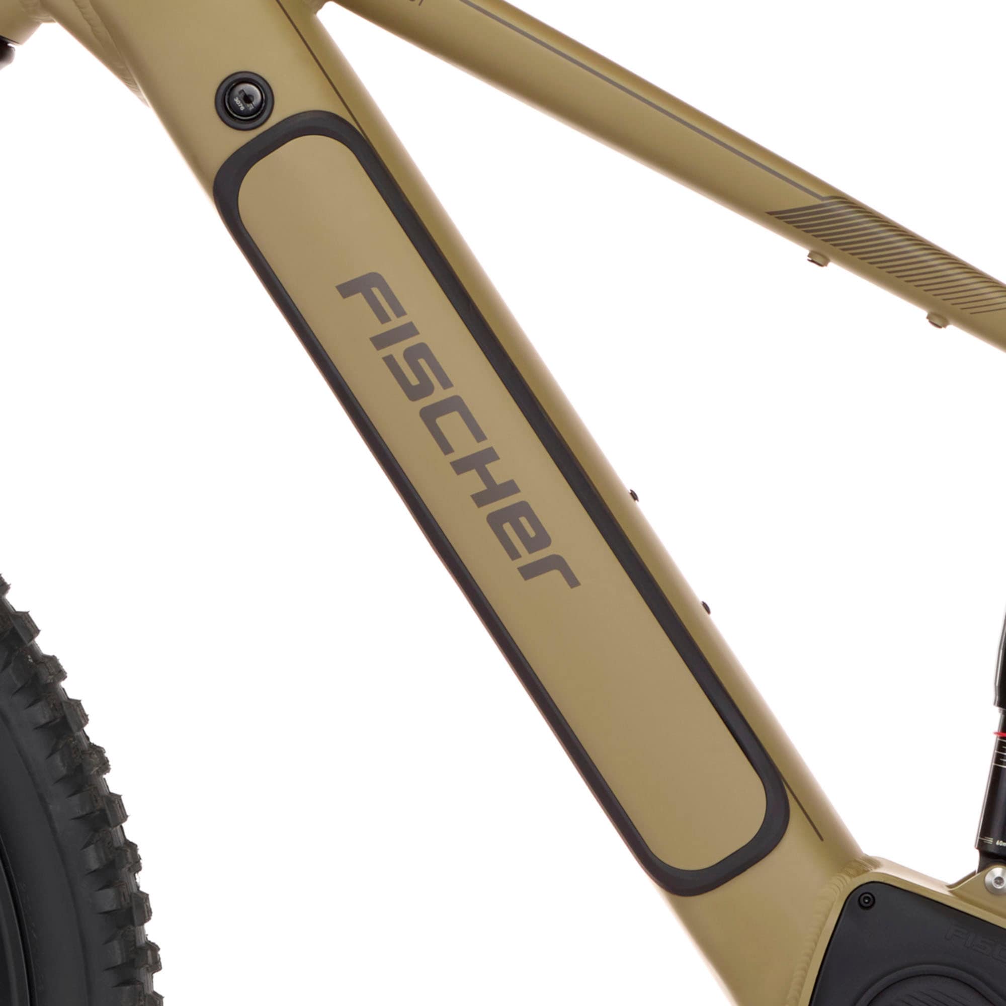 FISCHER Fahrrad »MONTIS 10.0i Fully 711« 12 Gang SRAM SX 11-50 Kettenschaltung Schaltwerk Mittelmotor mit Akku-Ladegerät | mit Werkzeug,  Pedelec, Elektrofahrrad für Damen und Herren, MTB