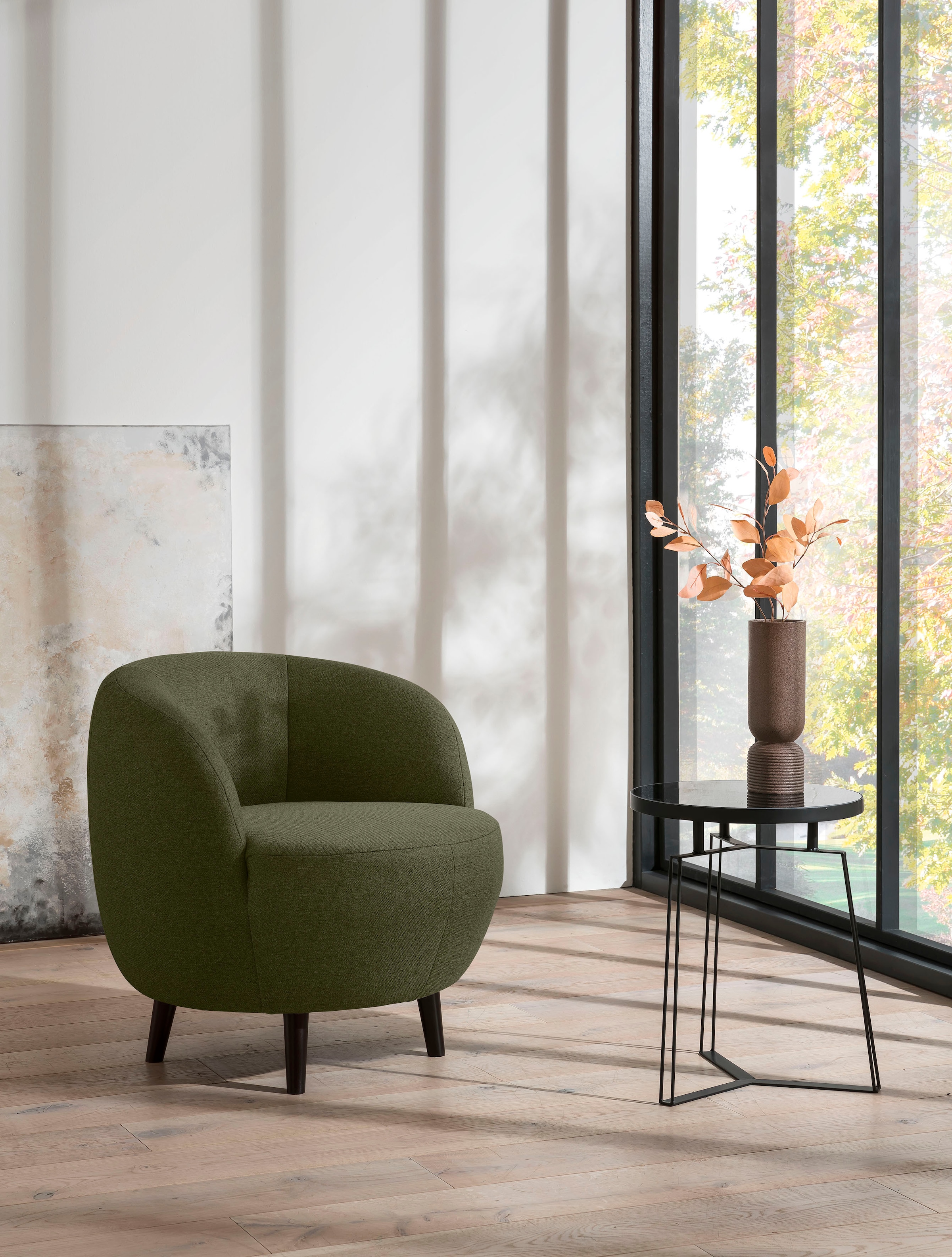 LOOKS by Wolfgang Joop Sessel »LOOKS XIV Cocktailsessel« runde Form, perfekt für jeden Wohnraum als Einzelstück