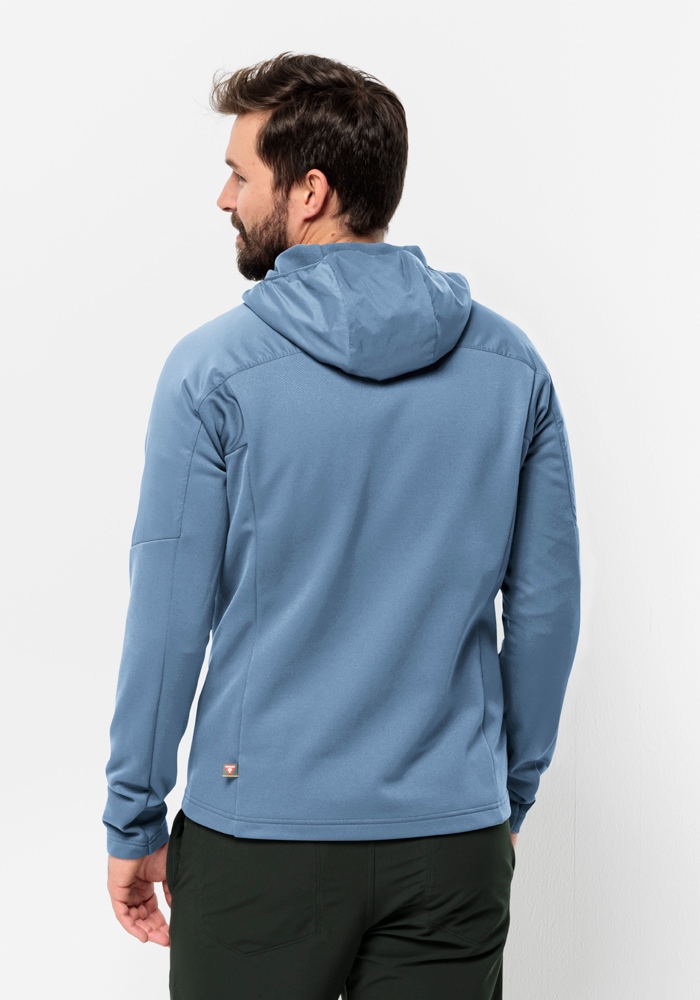 Jack Wolfskin Kapuzenfleecejacke »ALPGRAT PRO INS FZ M«, mit Kapuze