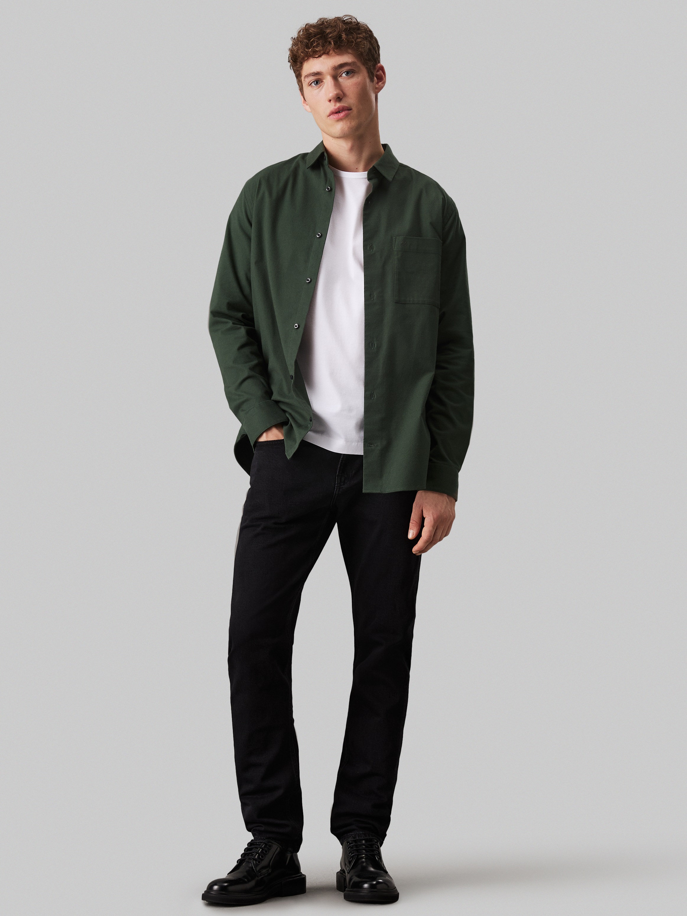 Calvin Klein Slim-fit-Jeans »SLIM FIT WASHED BLACK«, im 5-Pocket-Style