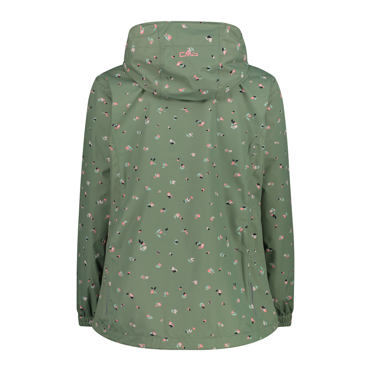 CMP Regenjacke mit Kapuze Übergangsjacke, mit dezenten Reflektordetails