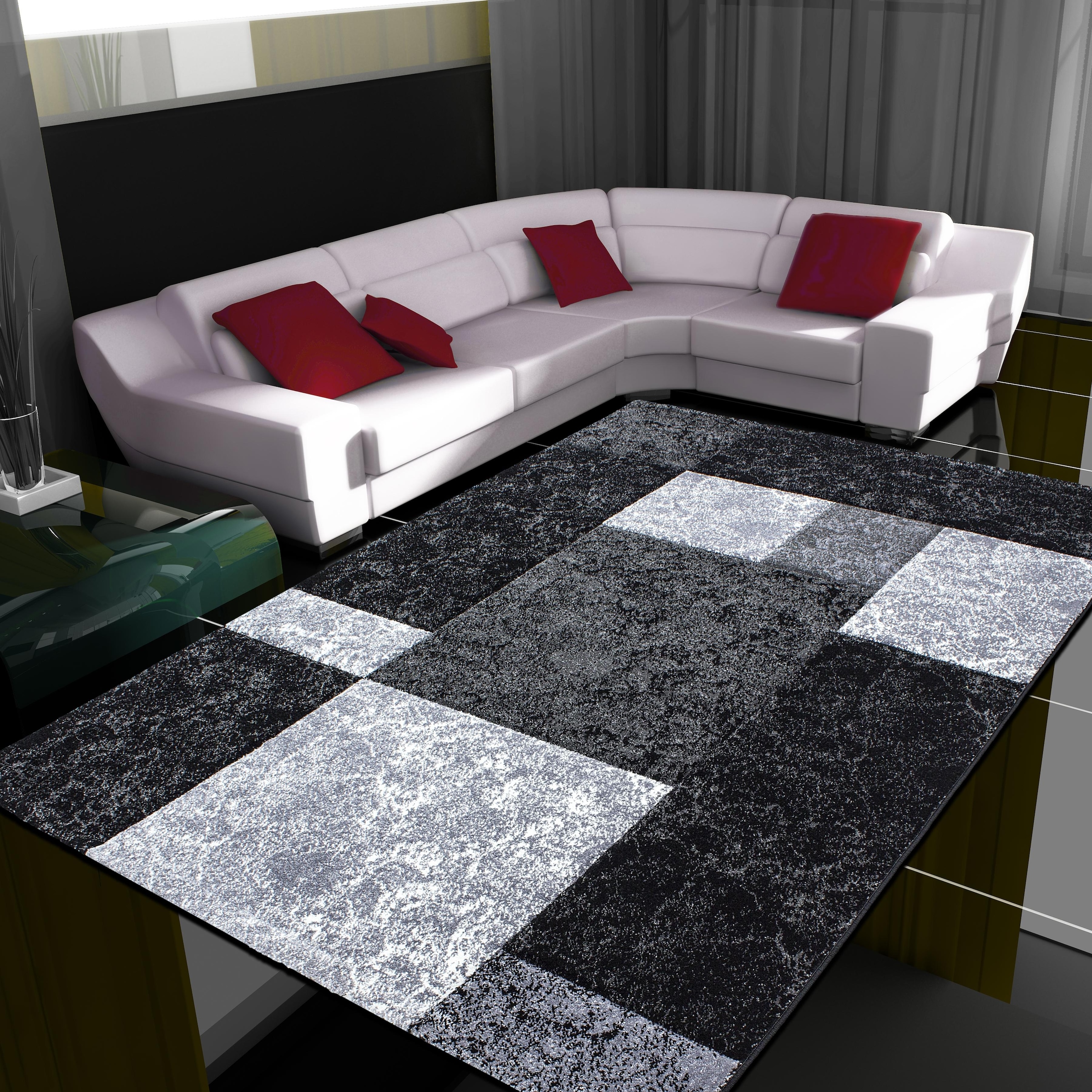 Ayyildiz Teppiche Teppich »Hawaii 1330«, rechteckig, handgearbeiteter  Konturenschnitt, Wohnzimmer bei OTTO online