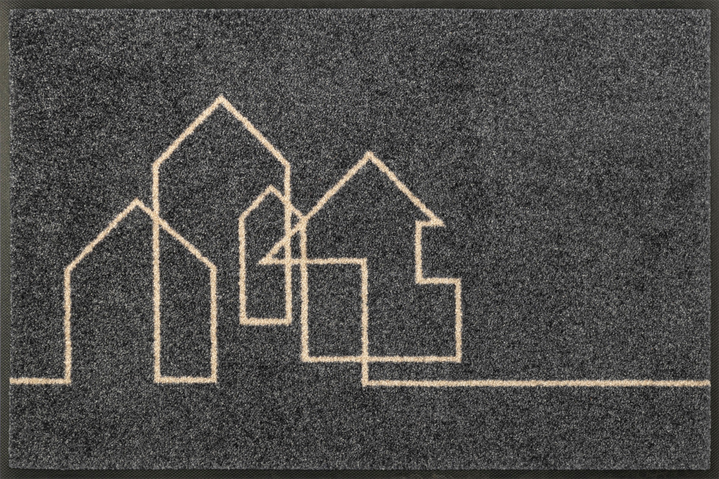 wash+dry by Kleen-Tex Fußmatte »Linestreet« rechteckig 7 mm Höhe