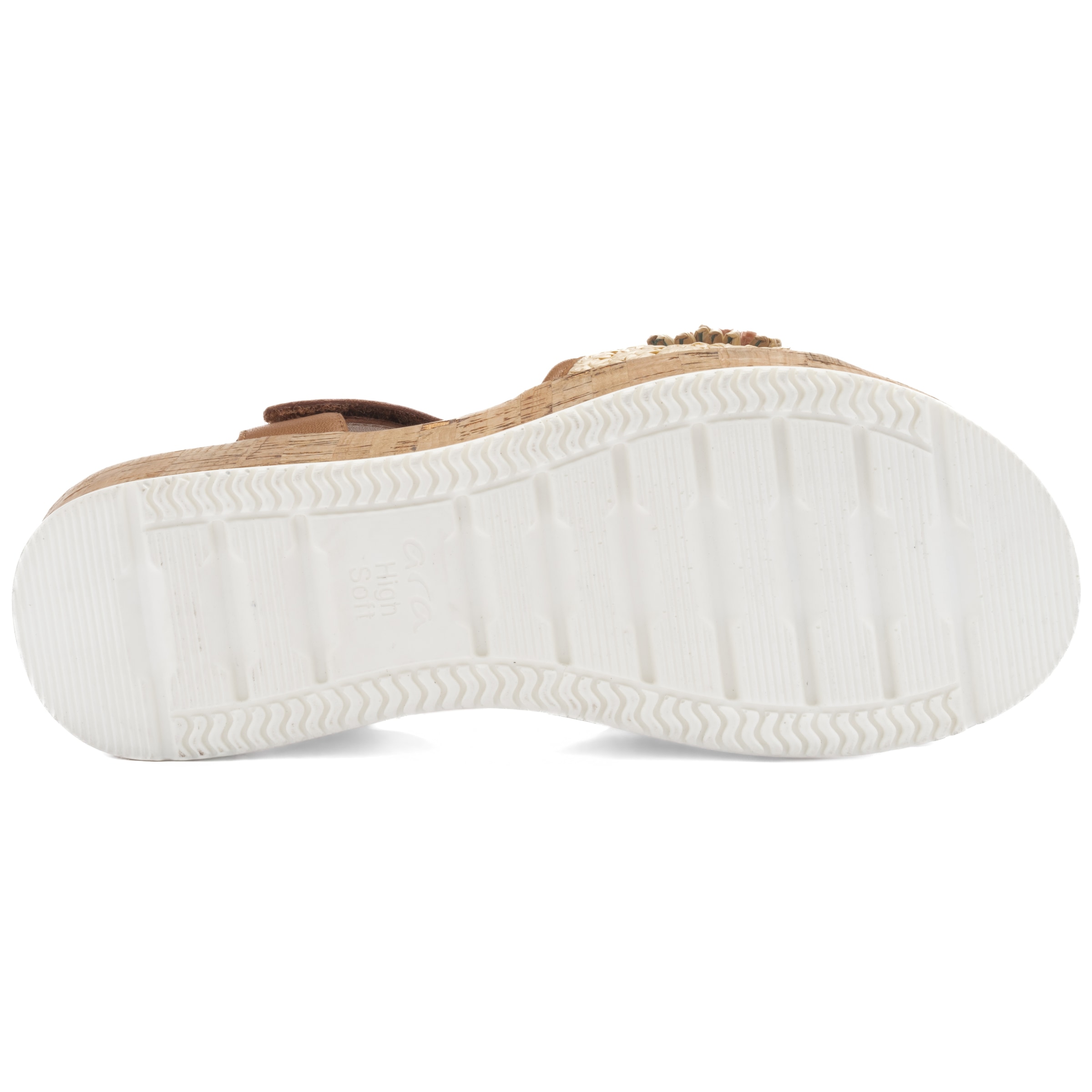 Ara Keilsandalette »RIMINI«  Plateau, Riemchensandale, Sommerschuh mit schöner Blüte, G-Weite