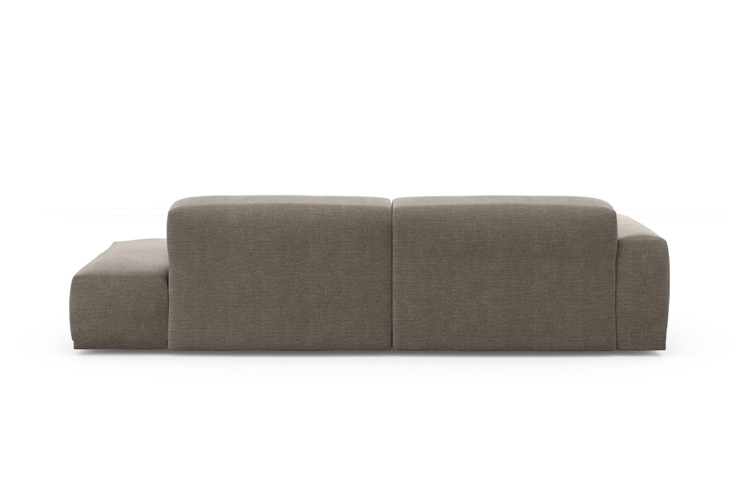 TRENDMANUFAKTUR Big-Sofa »Braga, mit hochwertigem Kaltschaum, Megasofa, in Cord erhältlich«, modernes Big-Sofa, Couch mit hohem Sitzkomfort, 277/72/107 cm (B/H/T)