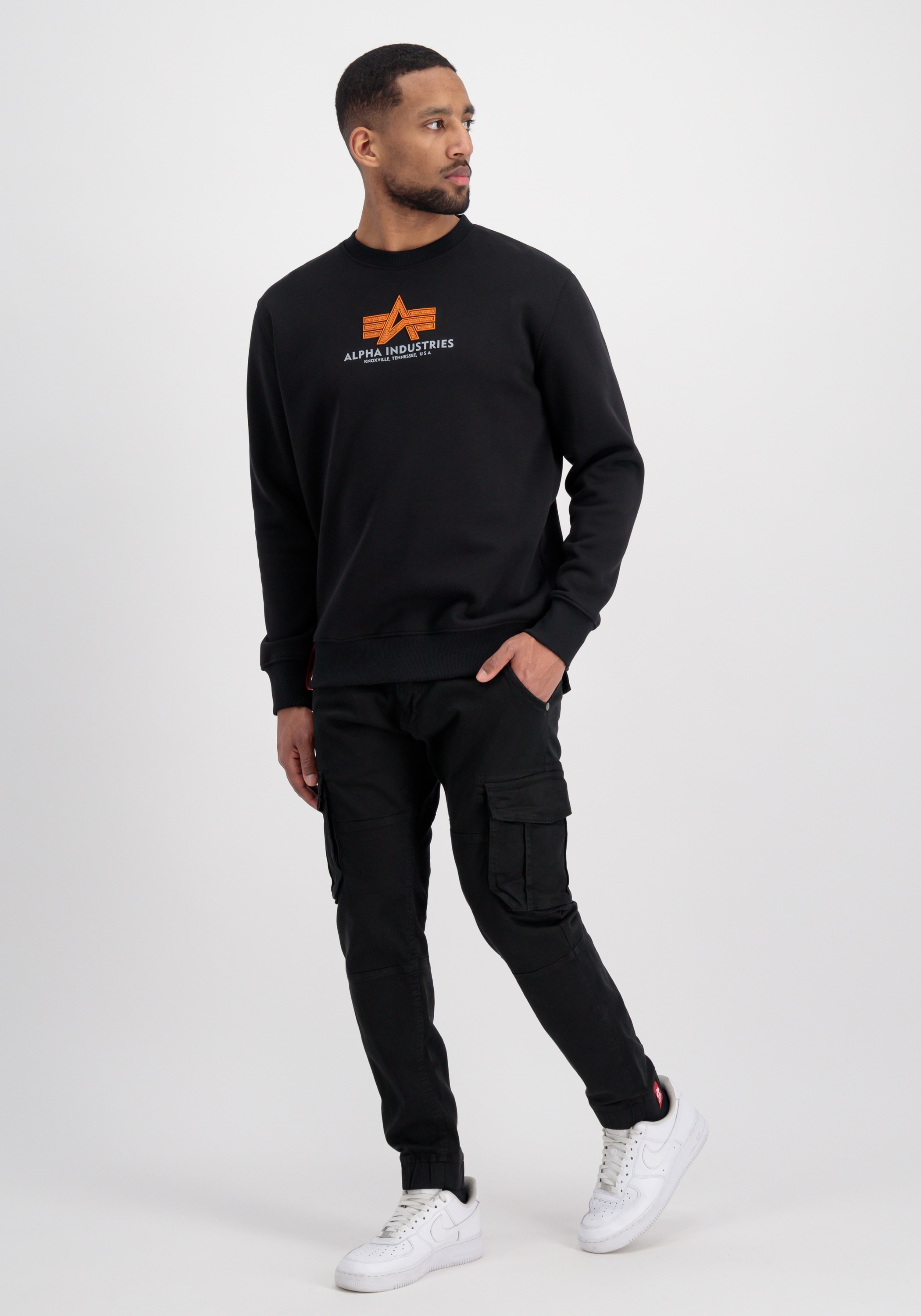 Alpha Industries Sweater »Basic Sweatshirt Rubber ML«
