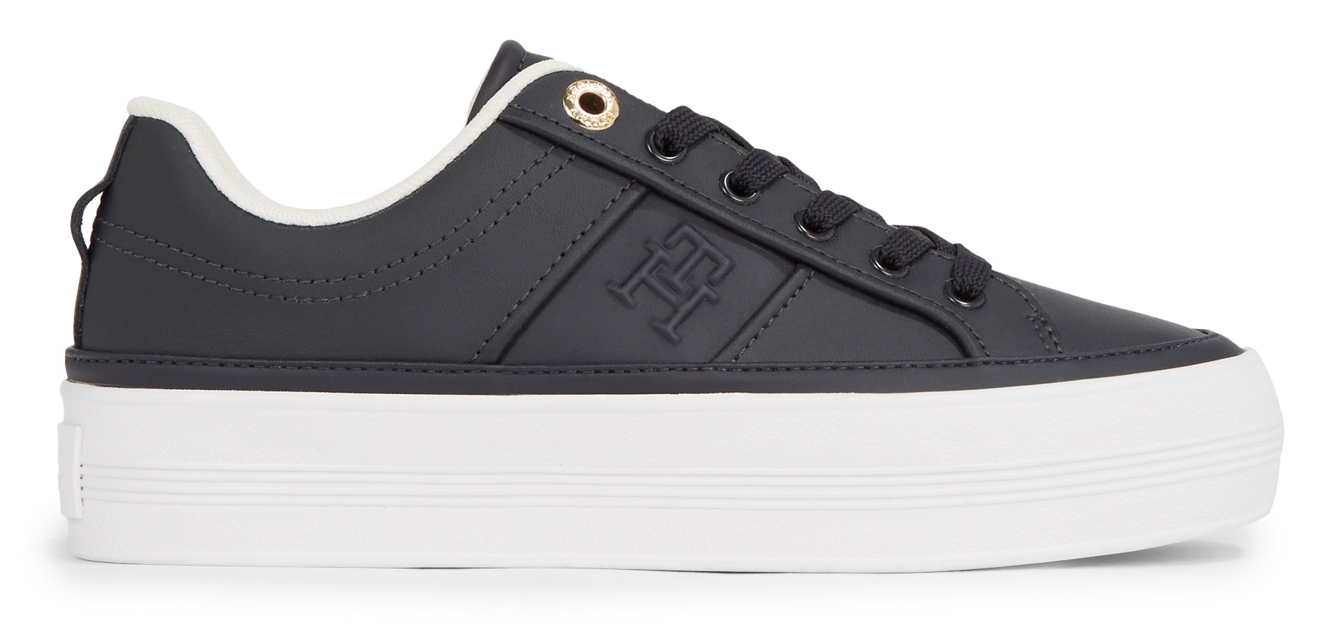 Plateausneaker »ESSENTIAL VULC SNEAKER MONOGRAM«, Freizeitschuh, Halbschuh,...