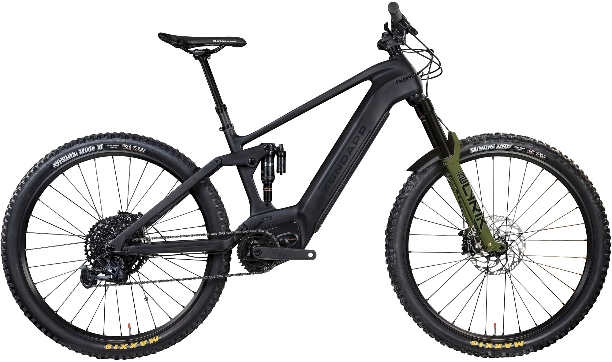 Zündapp E-Bike »EX630«, 12 Gang, SRAM, GX Eagle RD-GX-1.B, Mittelmotor 250 W, Pedelec, Elektrofahrrad für Damen u. Herren, MTB