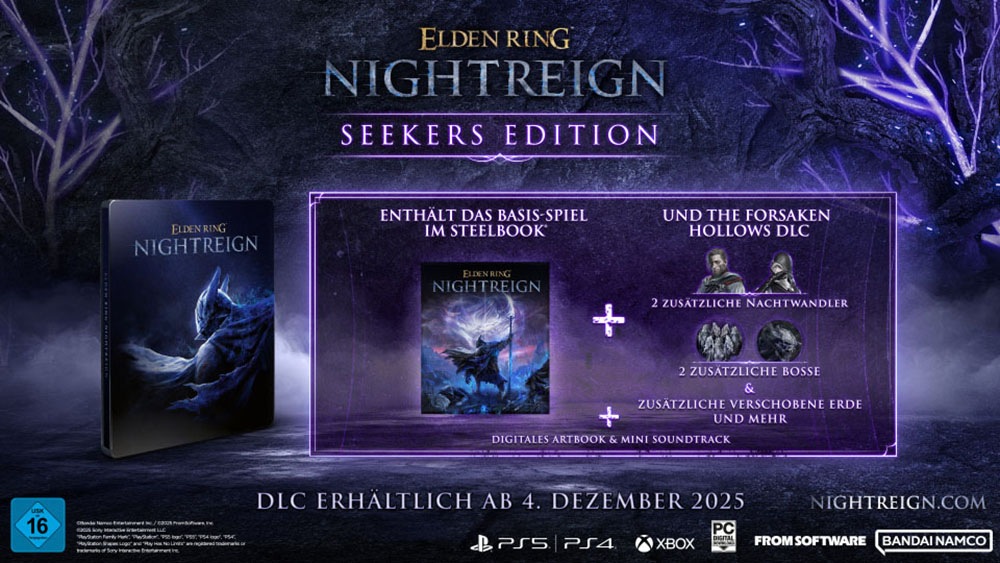 BANDAI NAMCO Spielesoftware »Elden Ring Nightreign Seekers Edition« PlayStation 5