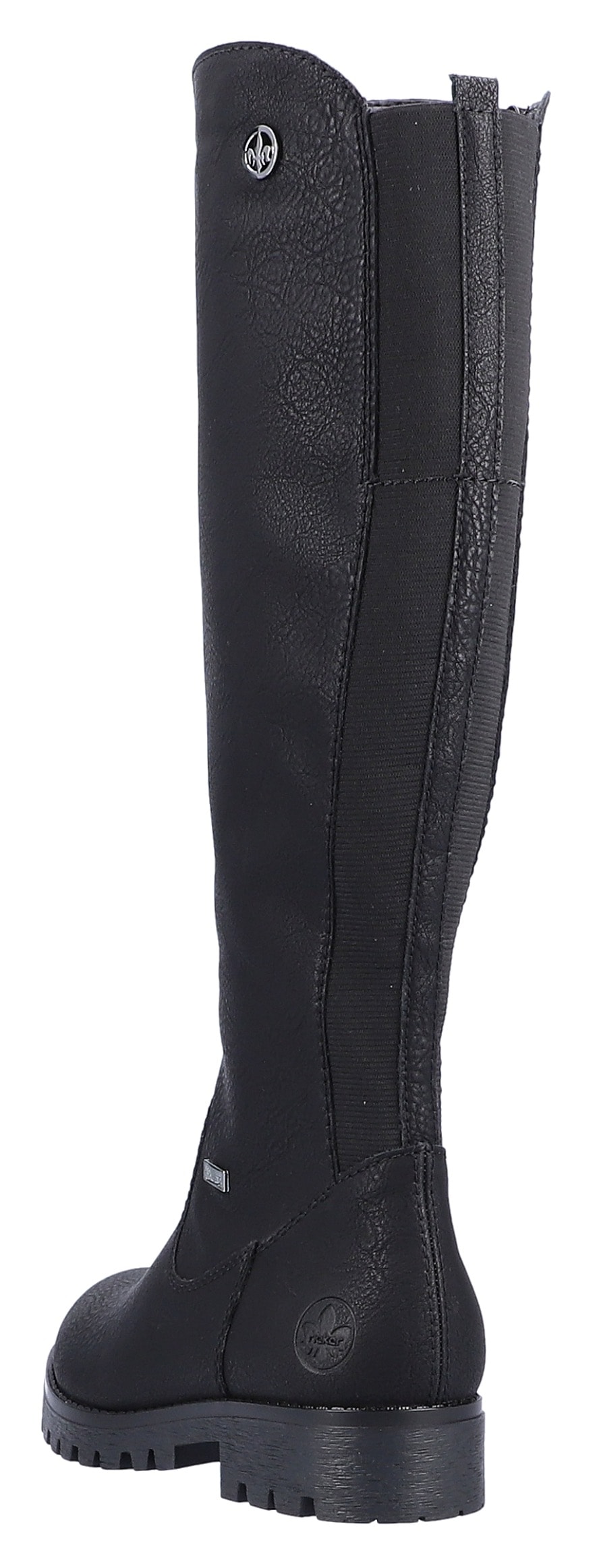 Rieker Winterstiefel, Langschaftstiefel, Winterstiefel im klassischen Look, TEX-Membran