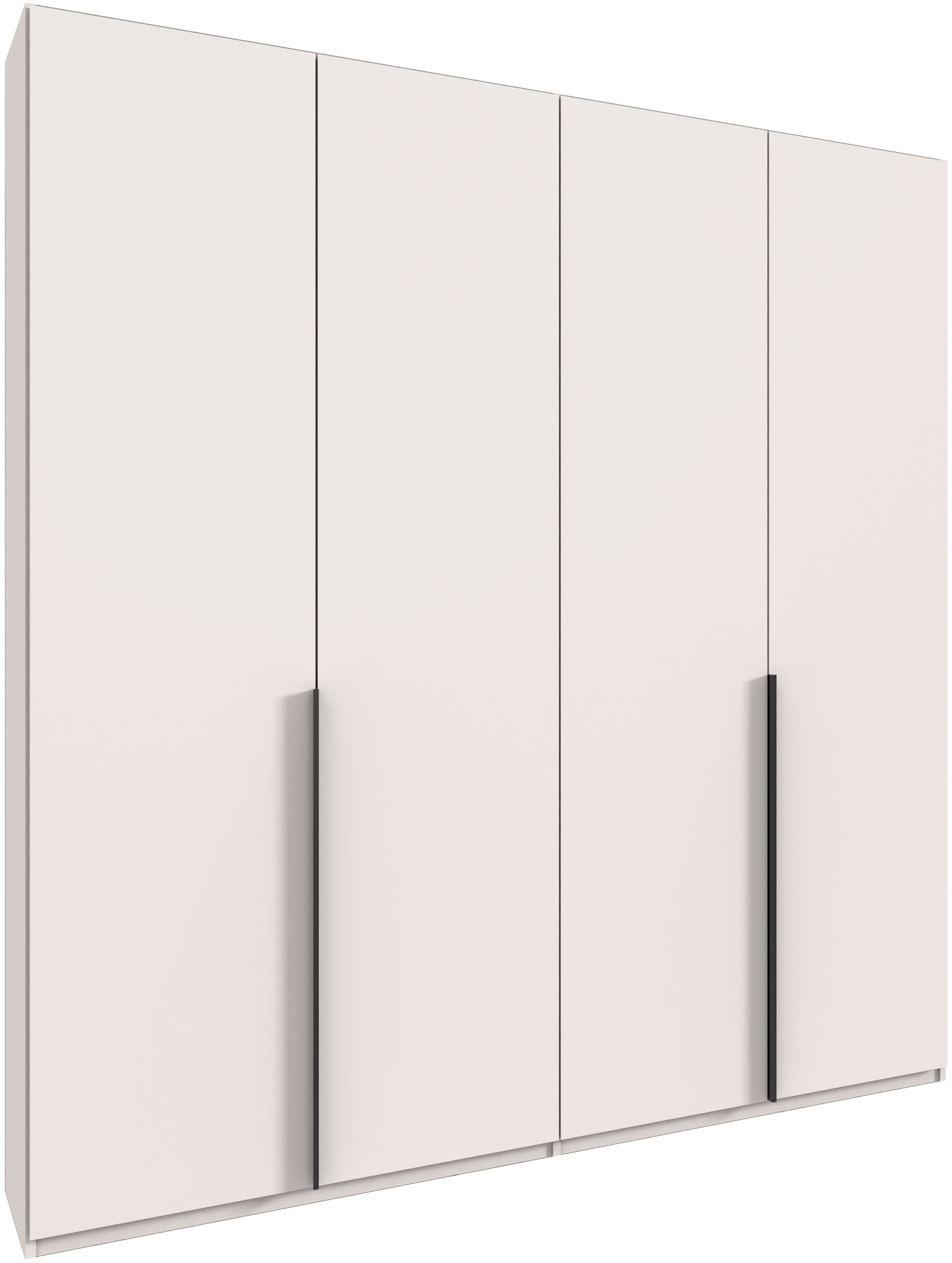 Wimex Kleiderschrank »Mugano,in 5 Breiten,2 Höhen,2 Tiefen, viele Farben, Made in Germany« in Basic oder Premium Ausstattung,  mit langen Griffen aus Metall, mit oder ohne Spiegel