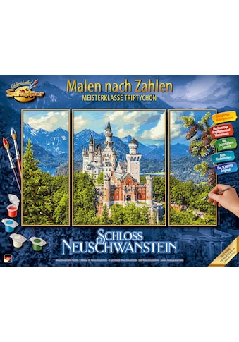 Schipper Malen nach Zahlen »Meisterklasse Triptychon - Schloss Neuschwanstein«, Made... kaufen