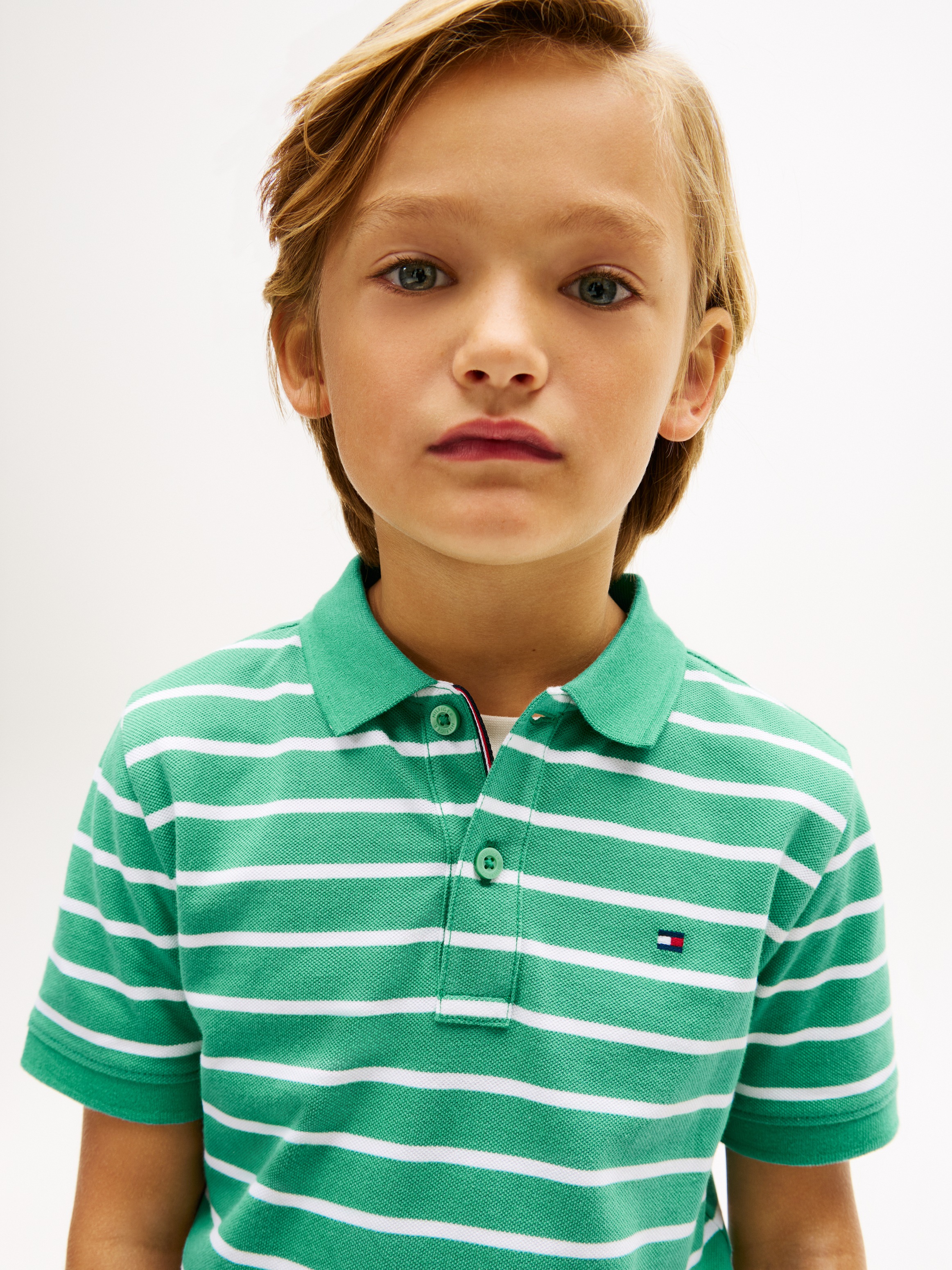 Tommy Hilfiger Poloshirt »FLAG POLO SS« Kinder bis 16 Jahre, regular fit