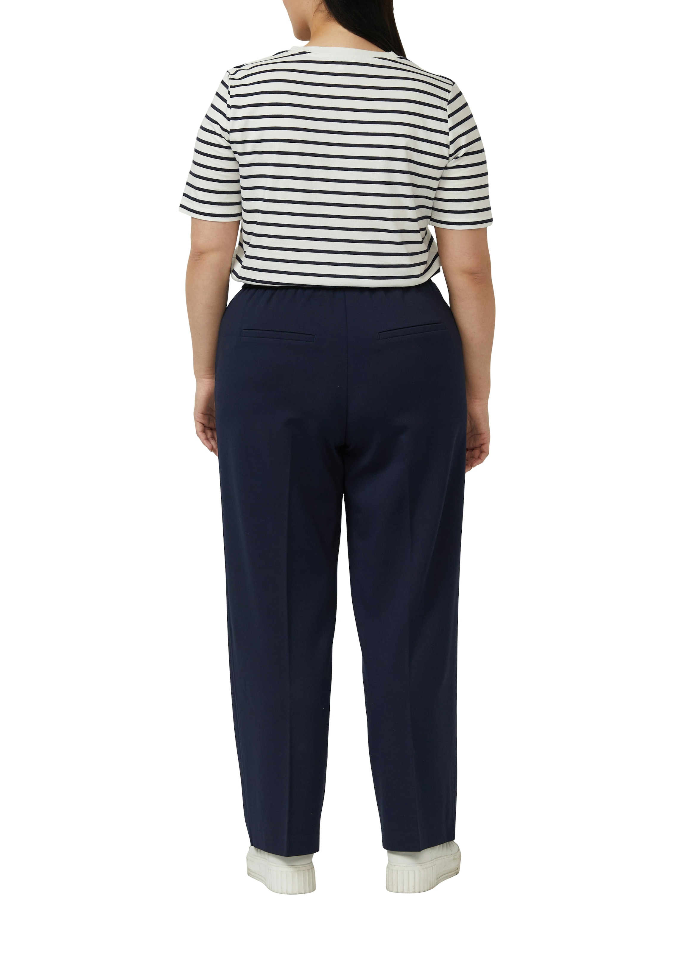 s.Oliver CURVE Bundfaltenhose  mit Viskose und Stretch/Große Größen