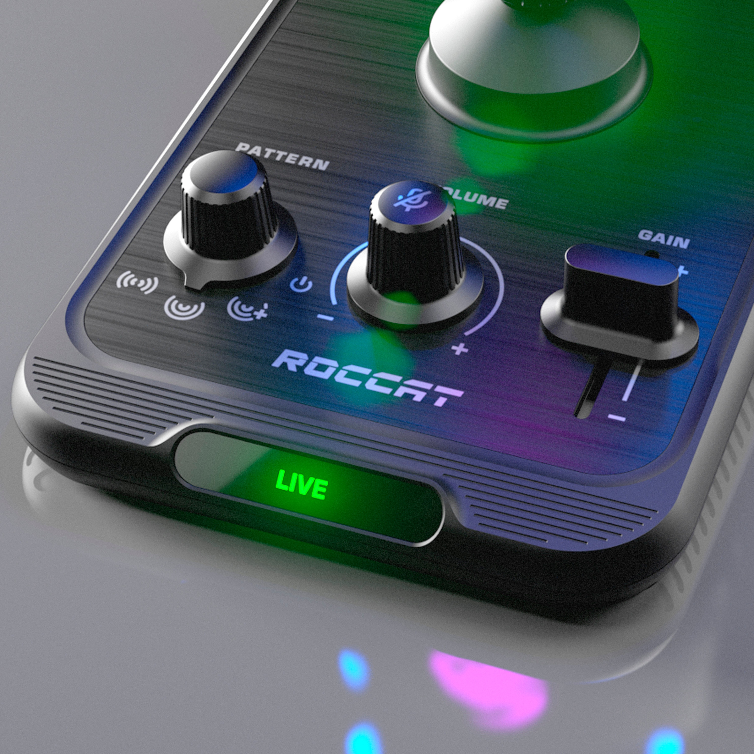 ROCCAT Streaming-Mikrofon »Torch AIMO«
