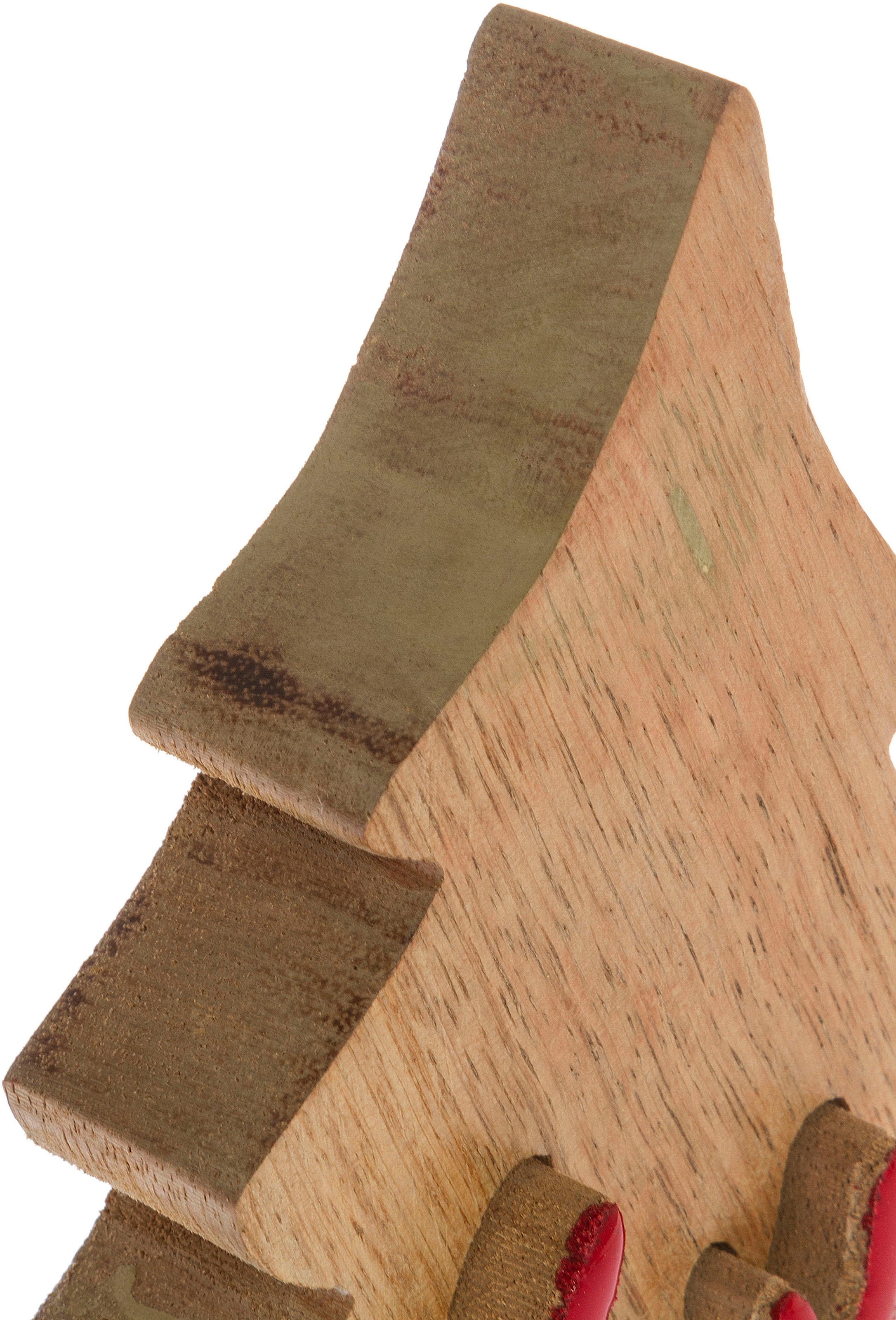 Myflair Möbel & Accessoires Dekobaum »Deko Puzzle Baum, mit Rentier«, Weihnachtsdeko aus Holz, Weihnachtsbaum, Höhe ca. 17 cm