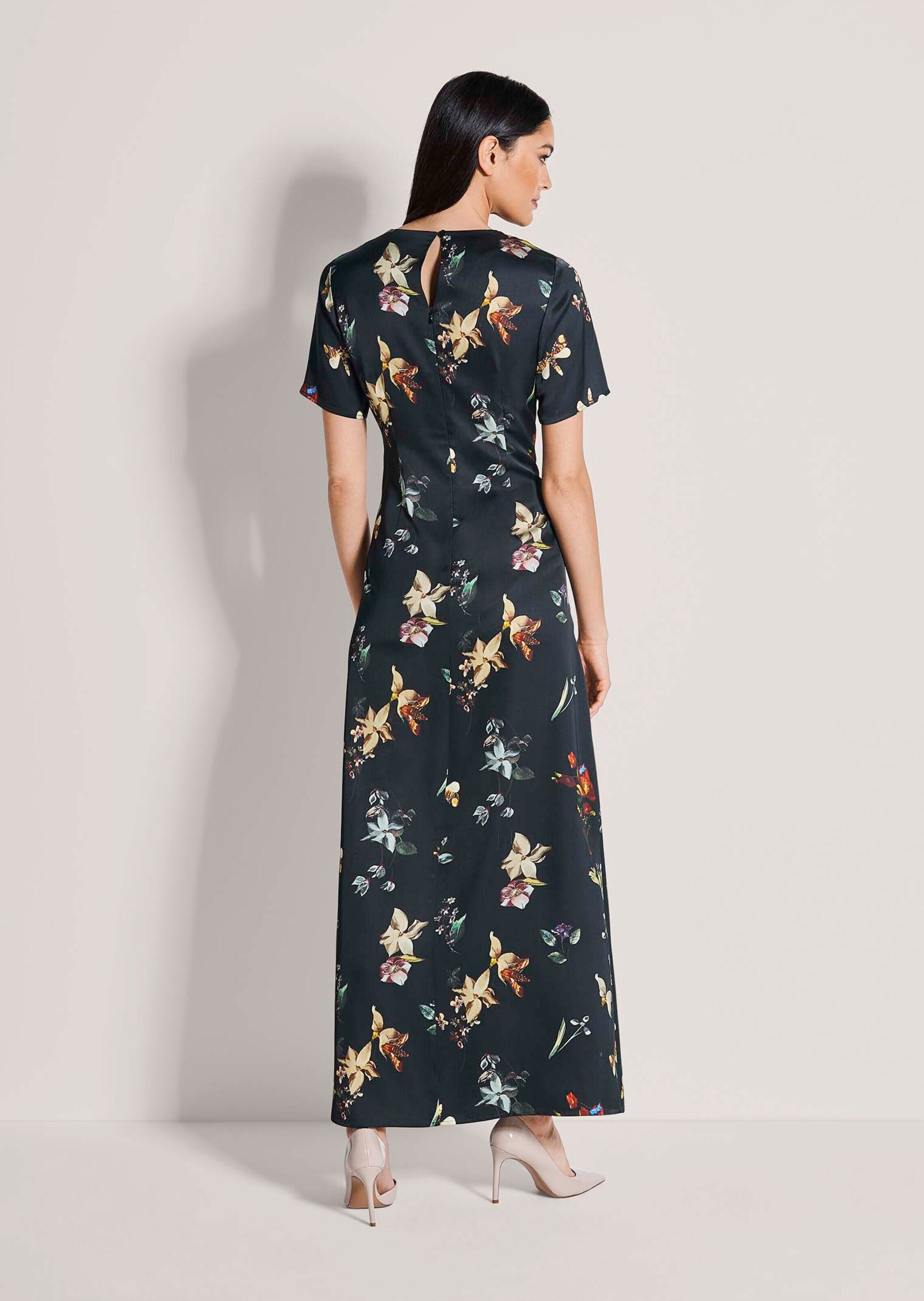 MADELEINE Midikleid »Sommerkleid Maxikleid mit floralem Print«