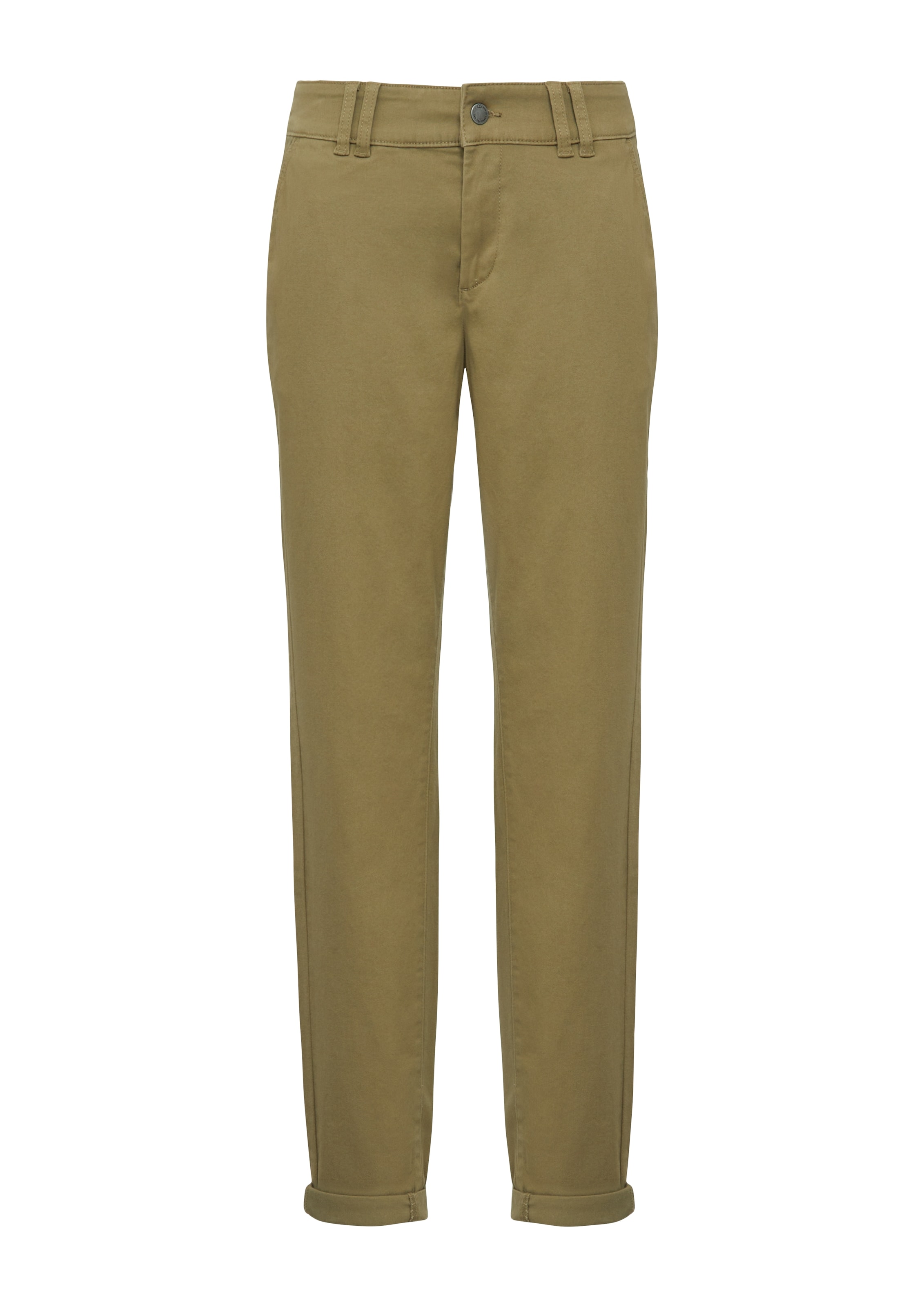 QS Chinohose, aus Baumwollstretch