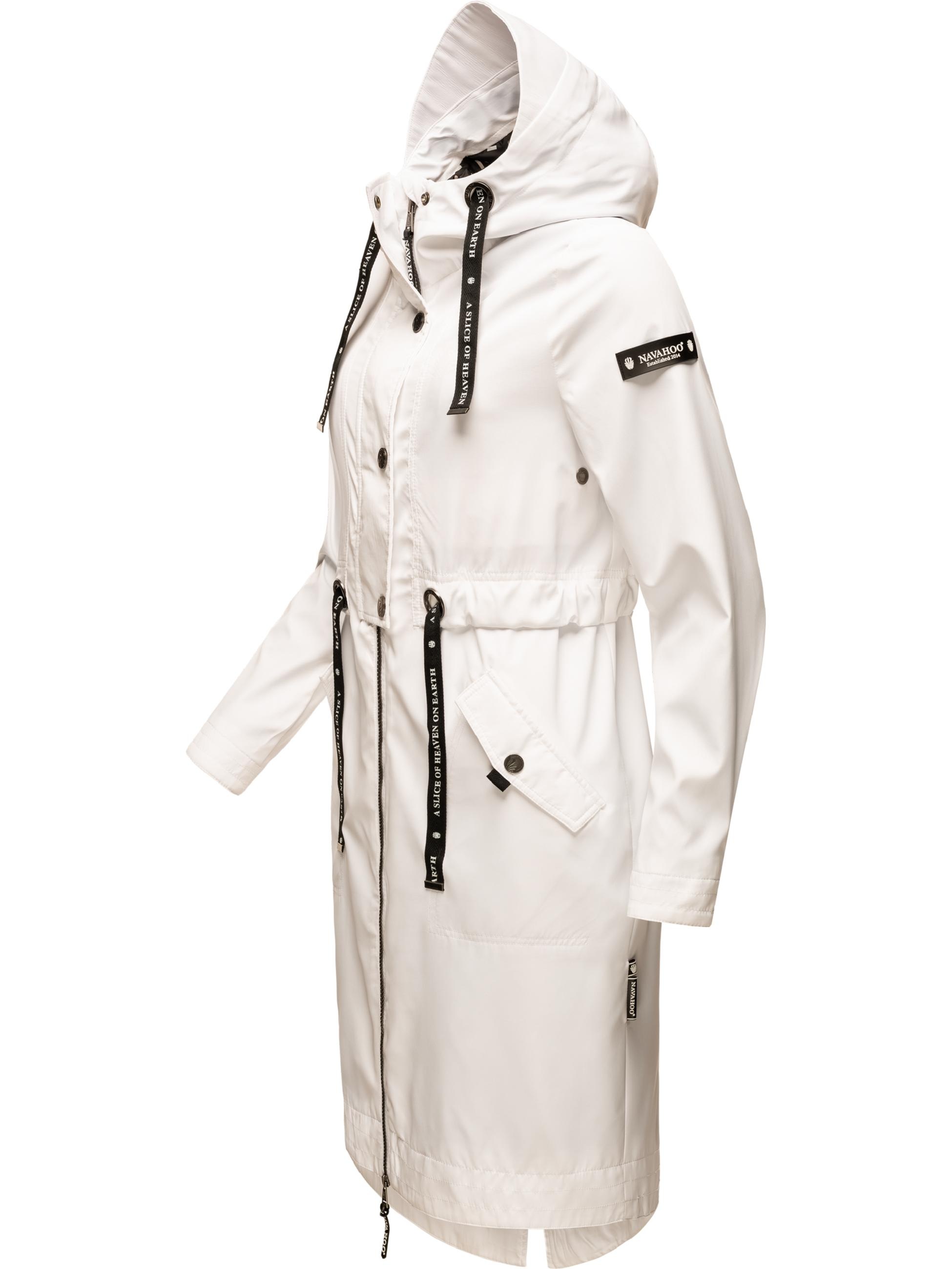 Navahoo Funktionsparka »Übergangsjacke Josinaa«, mit Kapuze, stylische Übergangs Outdoorjacke mit Kapuze