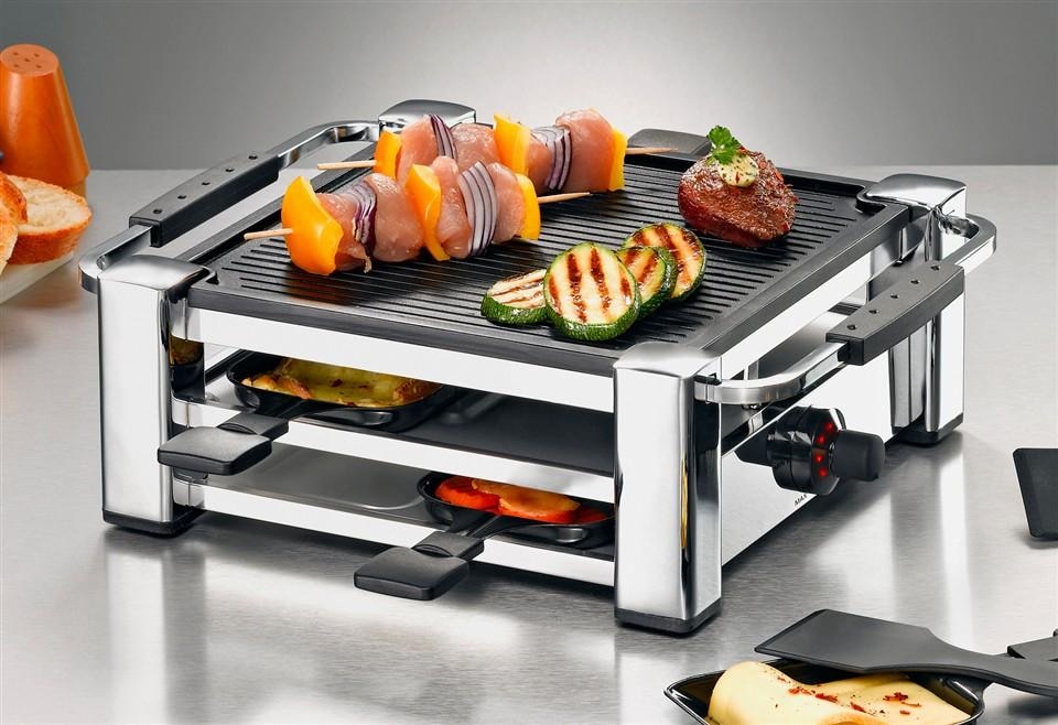 Rommelsbacher Raclette »RCC1000«, 4 St. Raclettepfännchen, 1000 W jetzt bei  OTTO