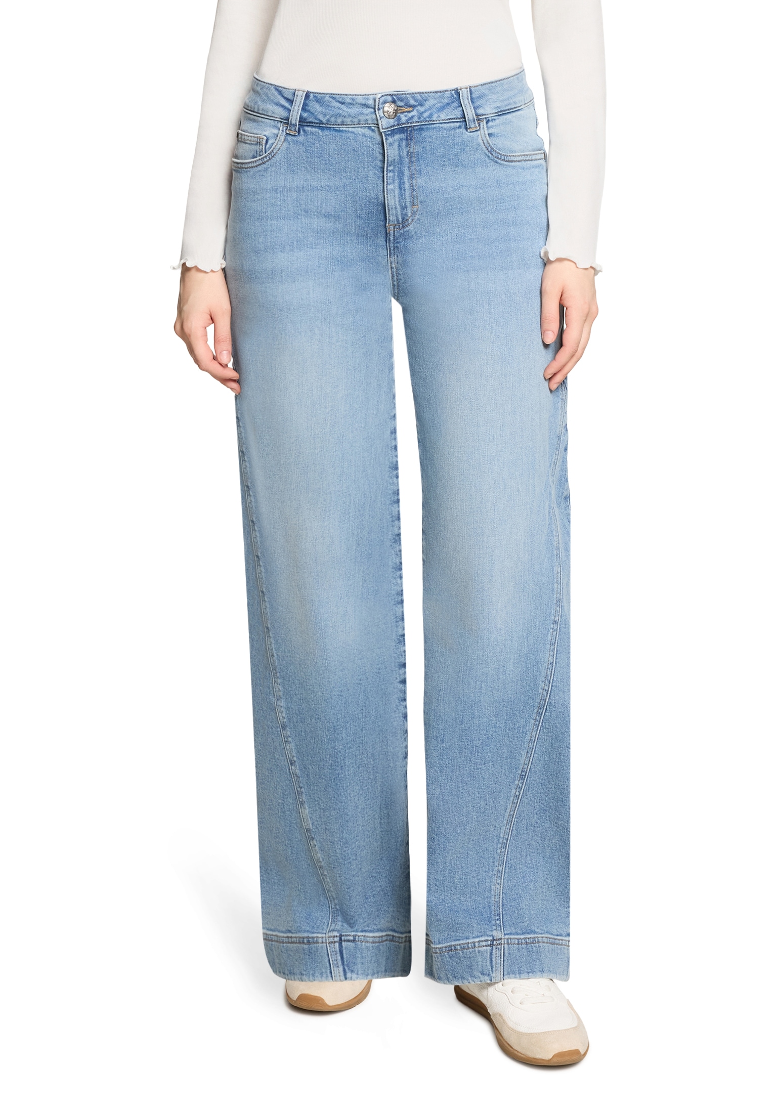 Cartoon Stretch-Hose »Stretch-Jeans mit Waschung«