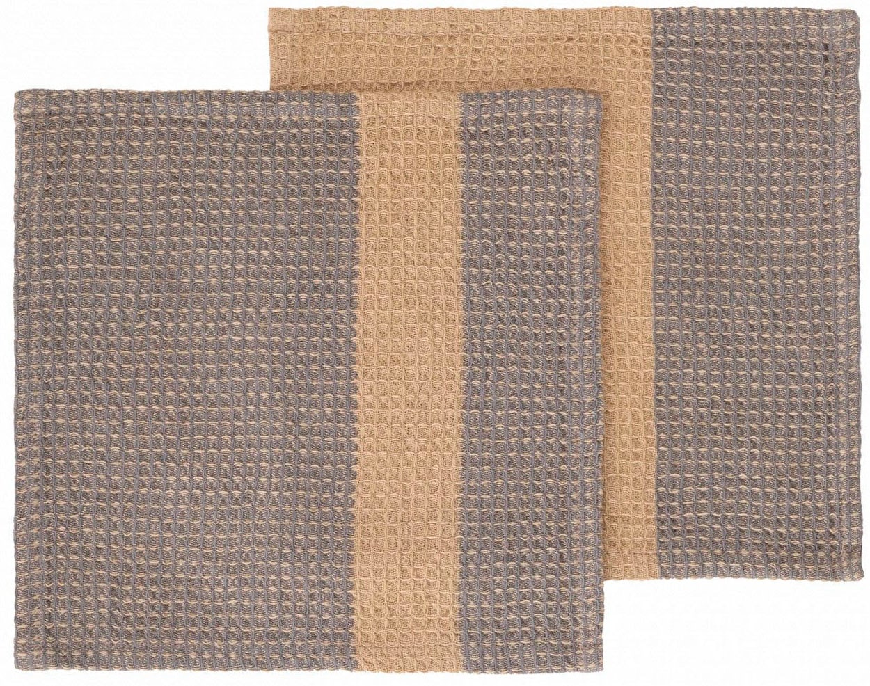 BLOMUS Spültuch »GANO, aus 100% Baumwolle, GOTS organic, zertifiziert durch BCS 35020«, (Set, 2 tlg.), 25x25 cm, Spültücher bestehend aus zwei verschiedenen Mustern