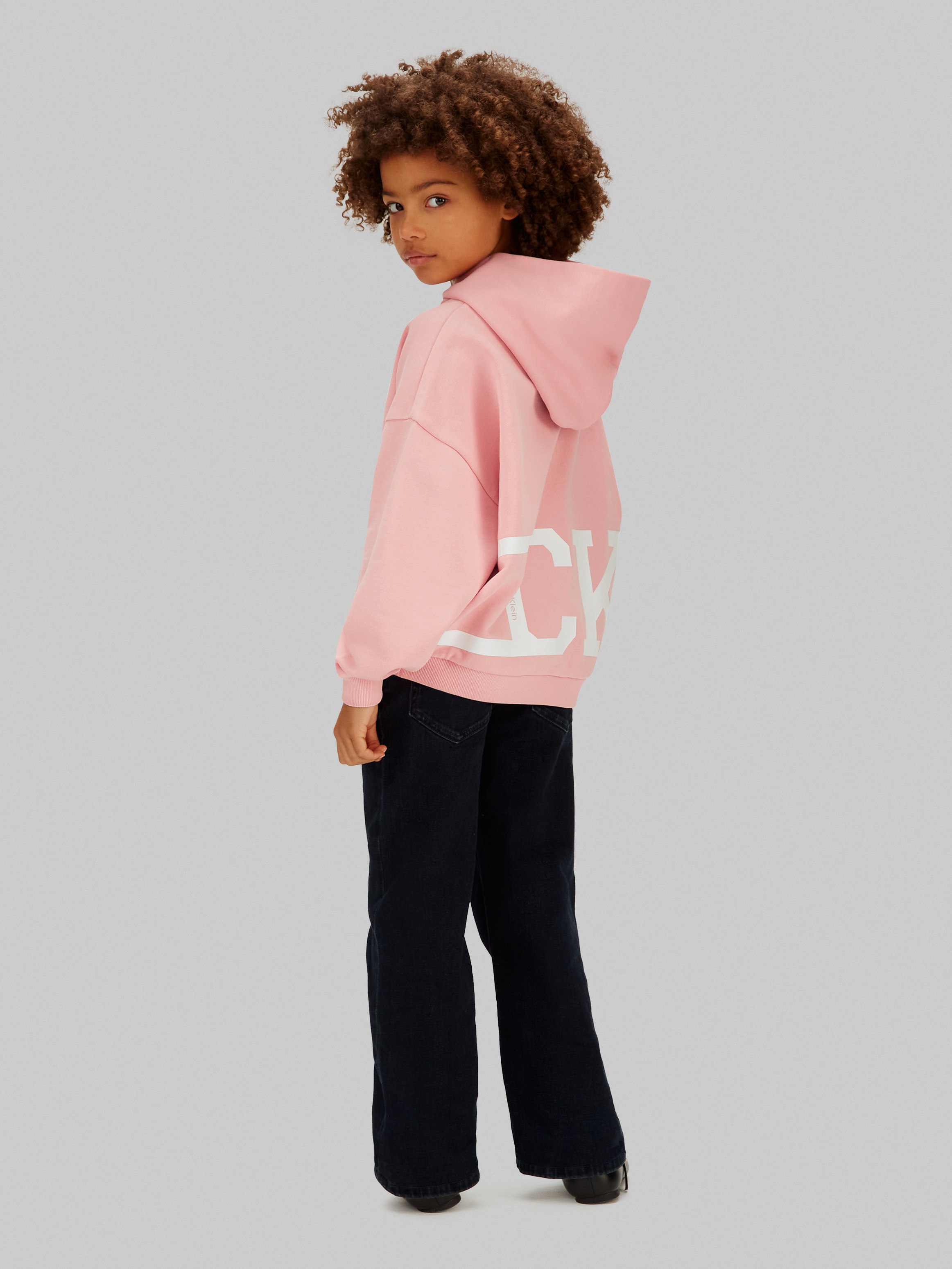 Calvin Klein Kapuzensweatshirt »HOODED SWEATSHIRT«, Regular fit für Kinder mit Kapuze
