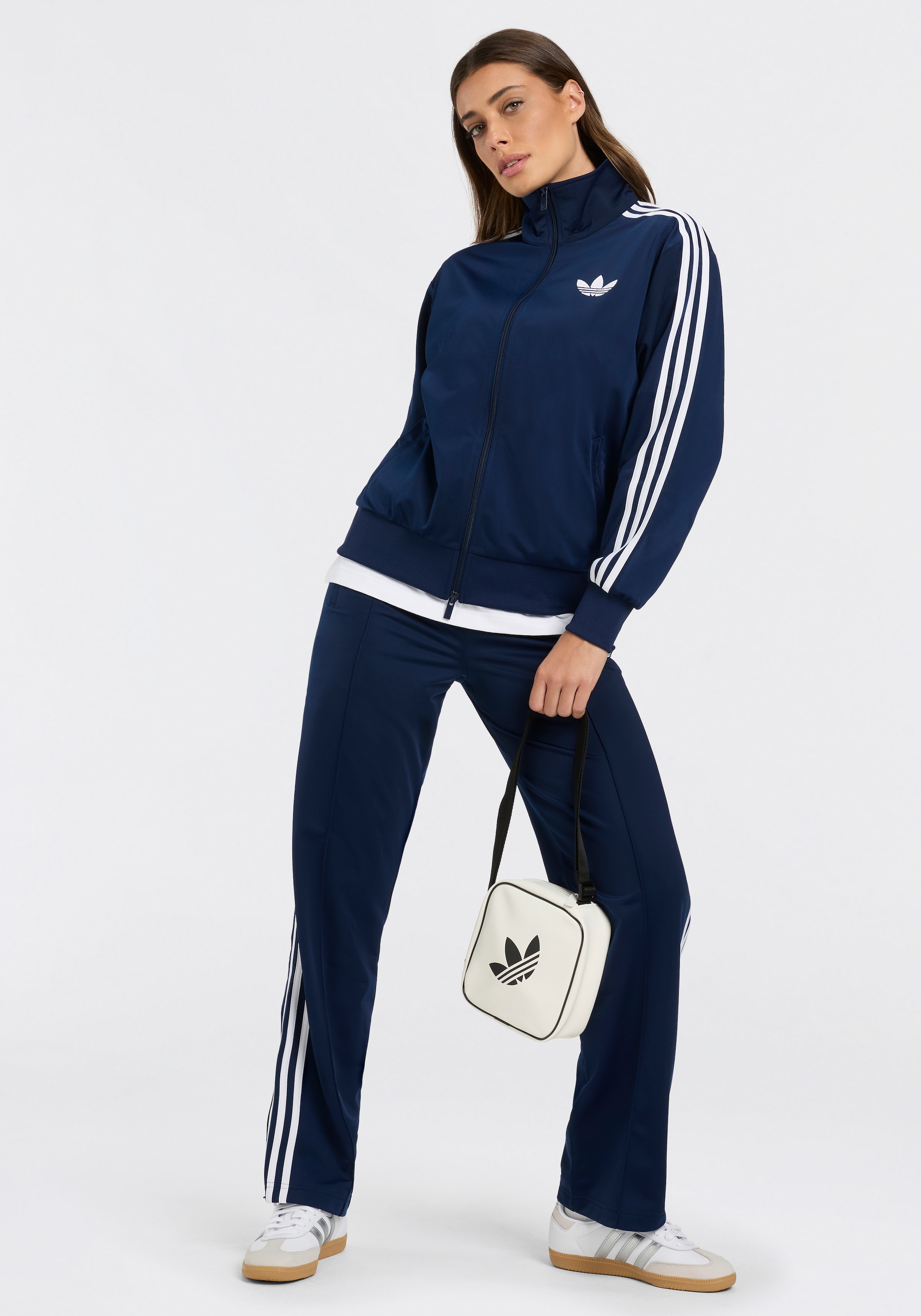 adidas Originals Trainingsjacke »FIREBIRD TRACK LOOSE« mit FIREBIRD-Design, locker geschnitten