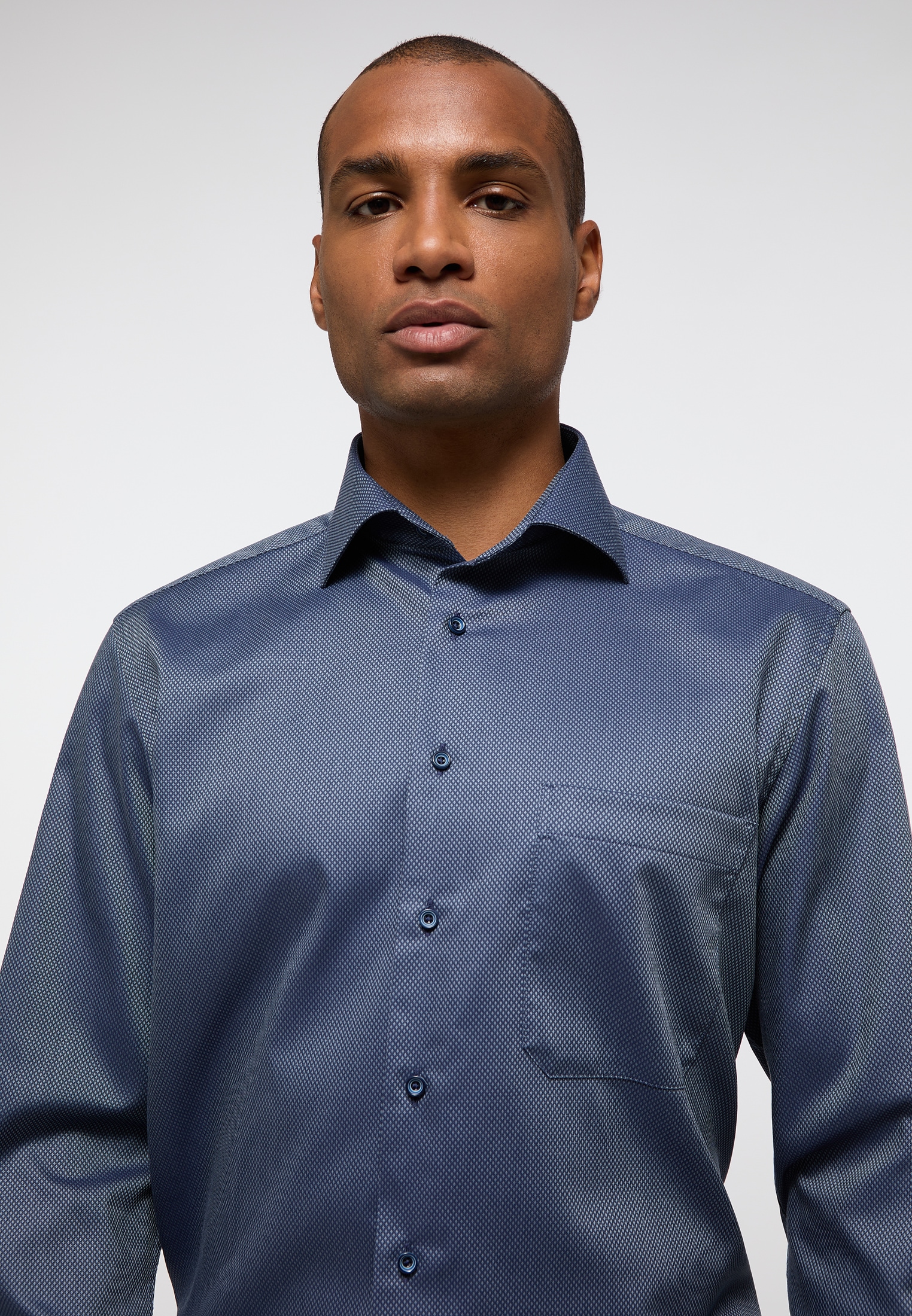 Eterna Langarmhemd »COMFORT FIT« NON IRON (bügelfrei)