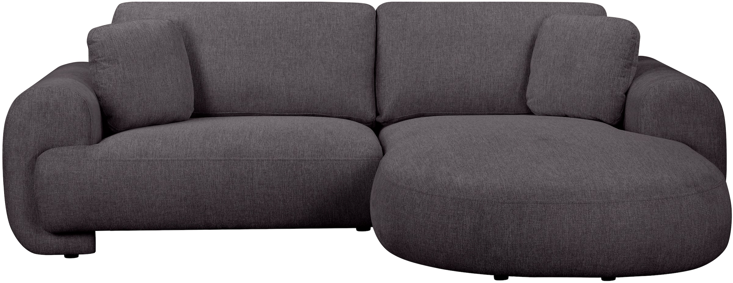 OTTO home Ecksofa »YllSY L-Form, 231cm - OTTO. Verlässliche Qualität.« Struktur-Bezug, Tonnentaschen-Federkern